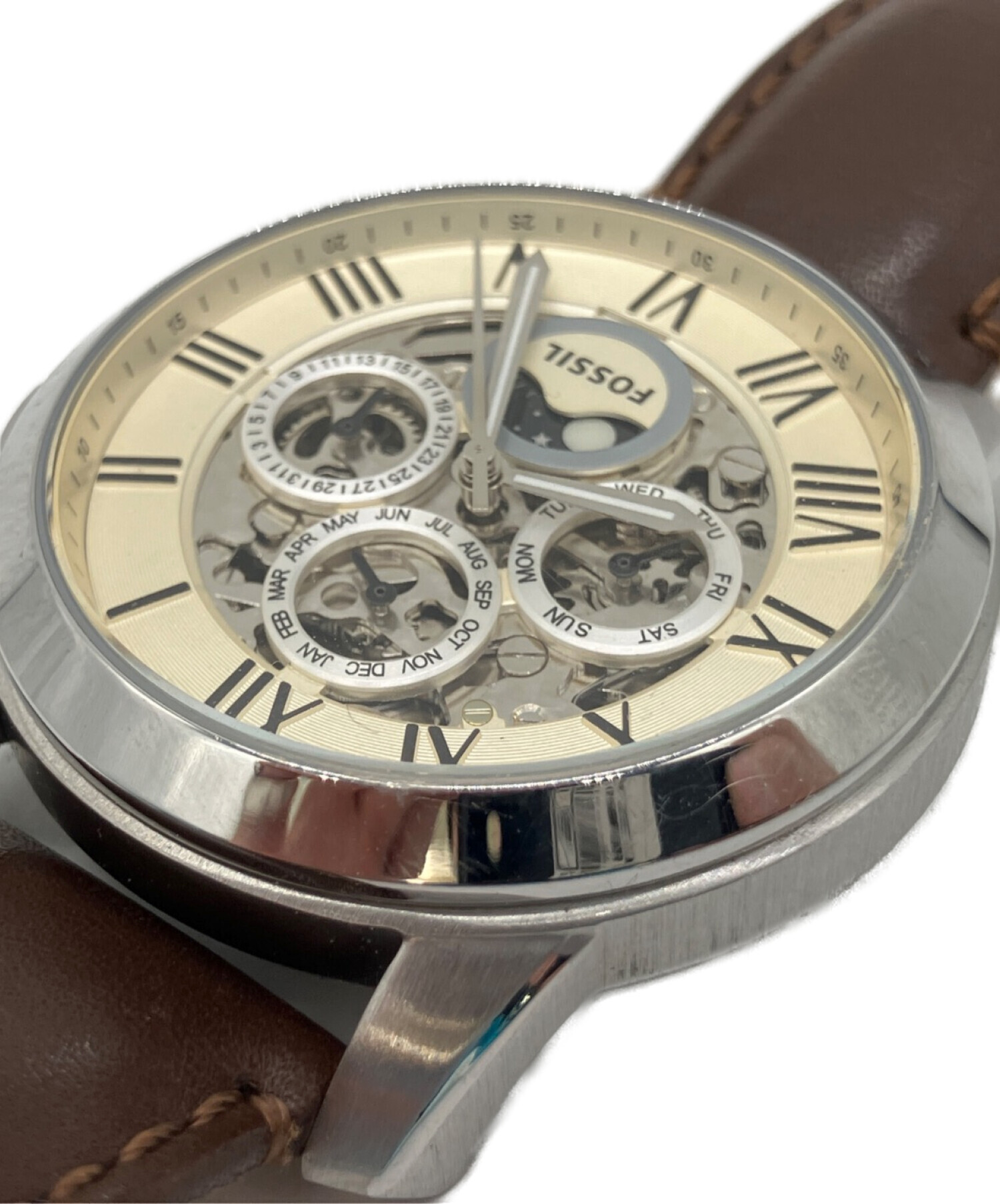 中古・古着通販】FOSSIL (フォッシル) 腕時計 アイボリー｜ブランド 