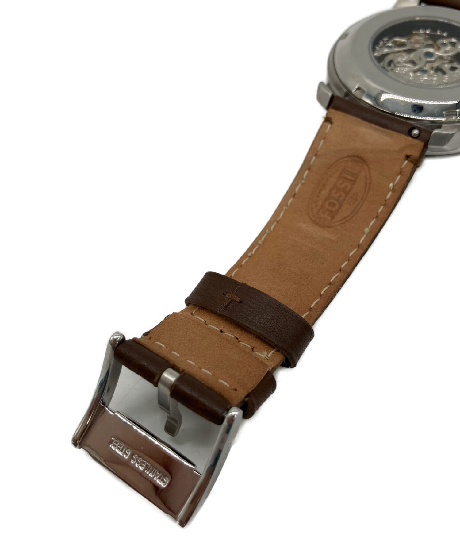 中古・古着通販】FOSSIL (フォッシル) 腕時計 アイボリー｜ブランド