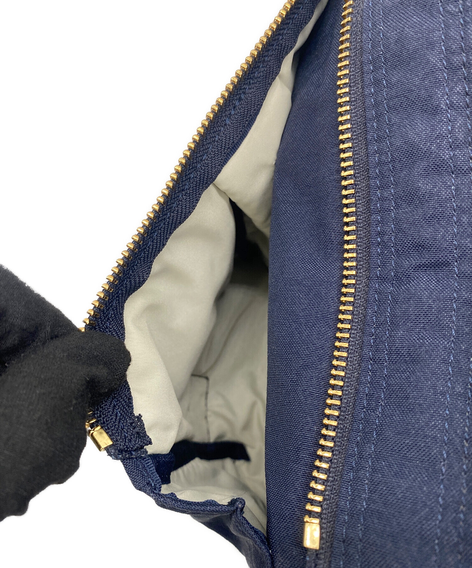 中古・古着通販】PORTER (ポーター) ショルダーバッグ ネイビー