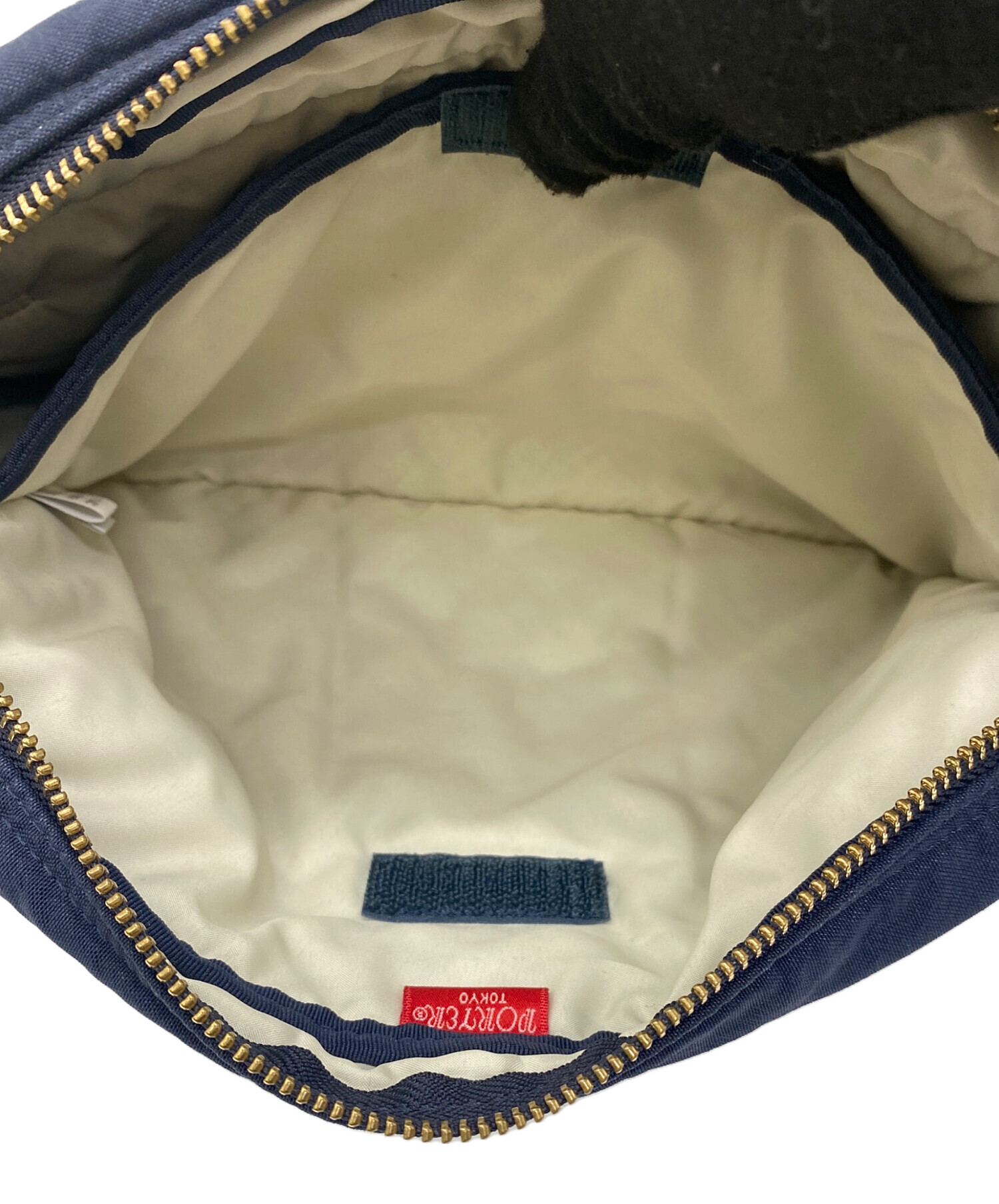 中古・古着通販】PORTER (ポーター) ショルダーバッグ ネイビー