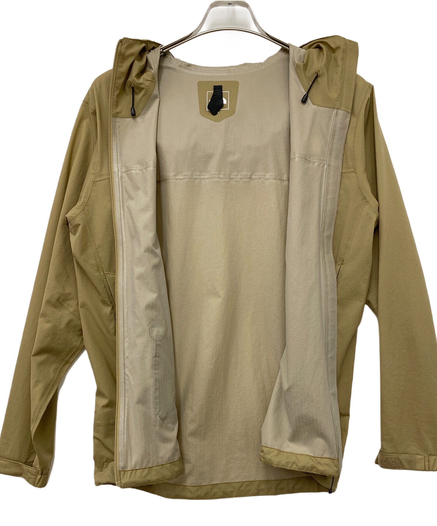 在庫処分特価 残１！ノースフェイス ナイロンジャケット　カーキ　M　新品未使用 中古・古着通販】THE NORTH FACE (ザ ノース フェイス) ナイロン