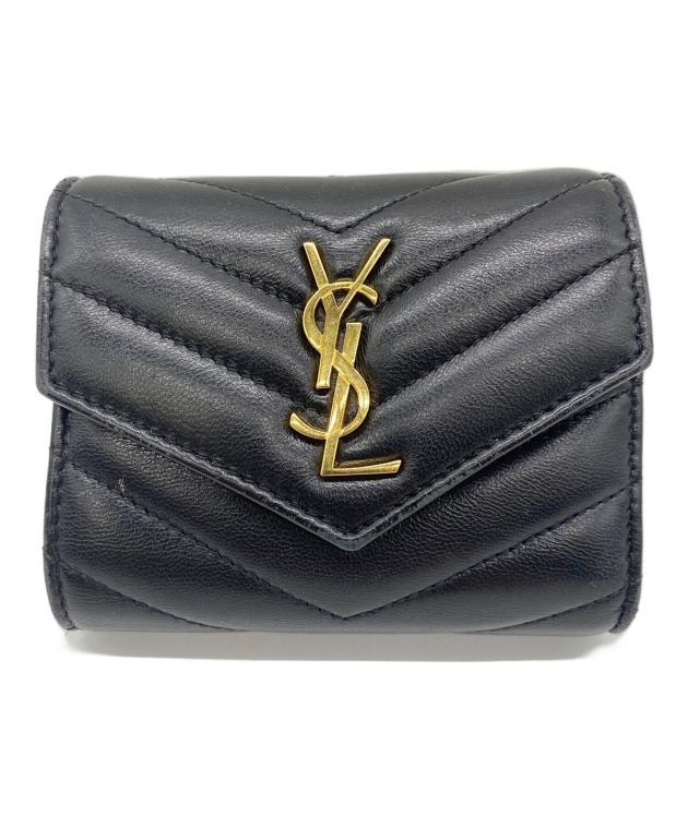 中古・古着通販】Saint Laurent Paris (サンローランパリ) 3つ折り財布 中古・古着通販】Saint Laurent Paris (サンローランパリ) 3つ折り財布
