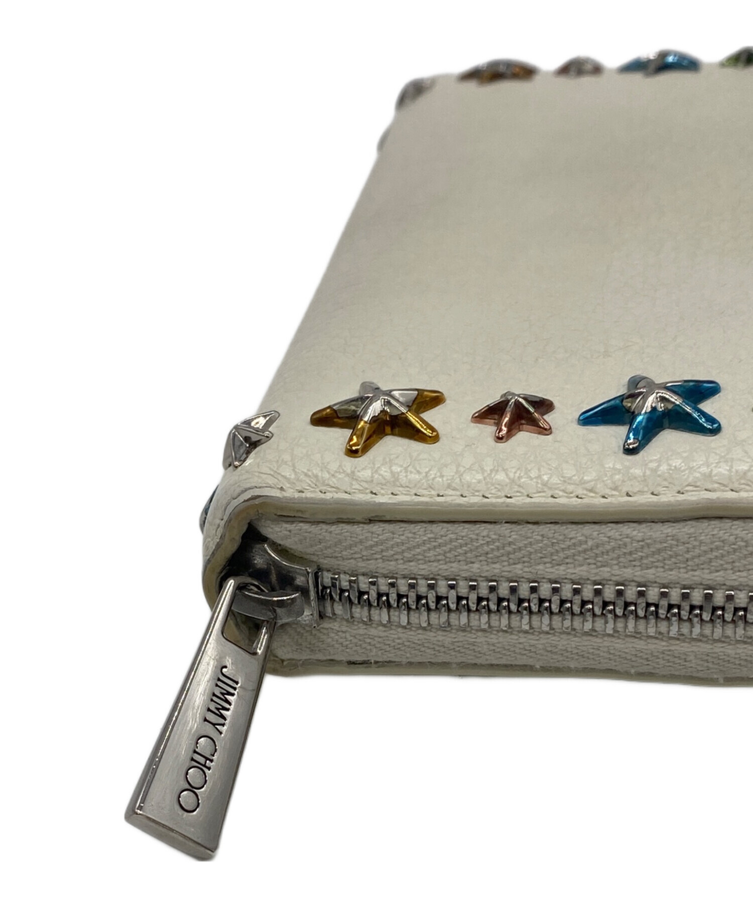 中古・古着通販】JIMMY CHOO (ジミーチュウ) ラウンドファスナー財布