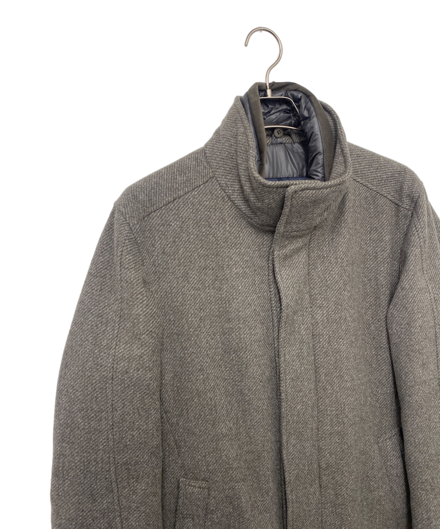 中古・古着通販】HERNO (ヘルノ) ライナー付きスタンドカラーコート