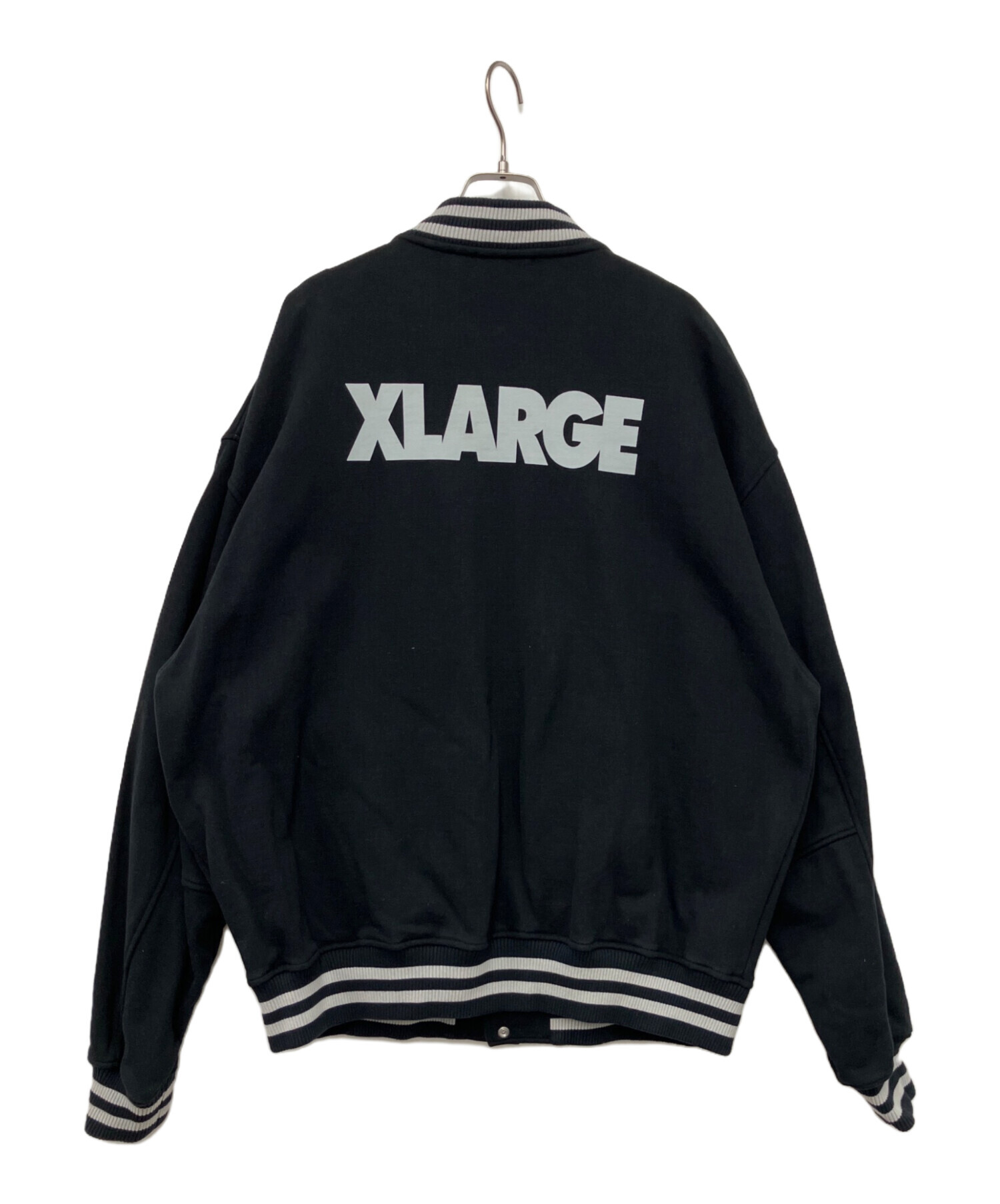 中古・古着通販】X-LARGE (エクストララージ) スタジャン ブラック