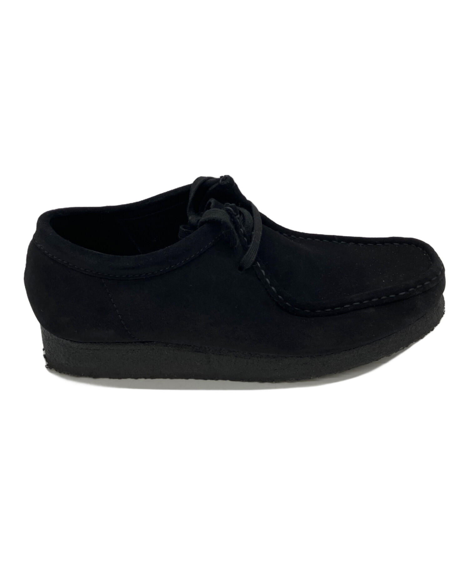 クラークス ワラビー wallabee CLARKS ブラック 古着 中古・古着通販】CLARKS (クラークス) WALLABEE ブラック サイズ:27cm