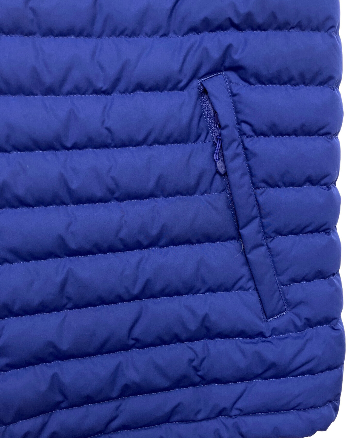 中古・古着通販】ORCIVAL (オーシバル) ダウンベスト ブルー サイズ:3