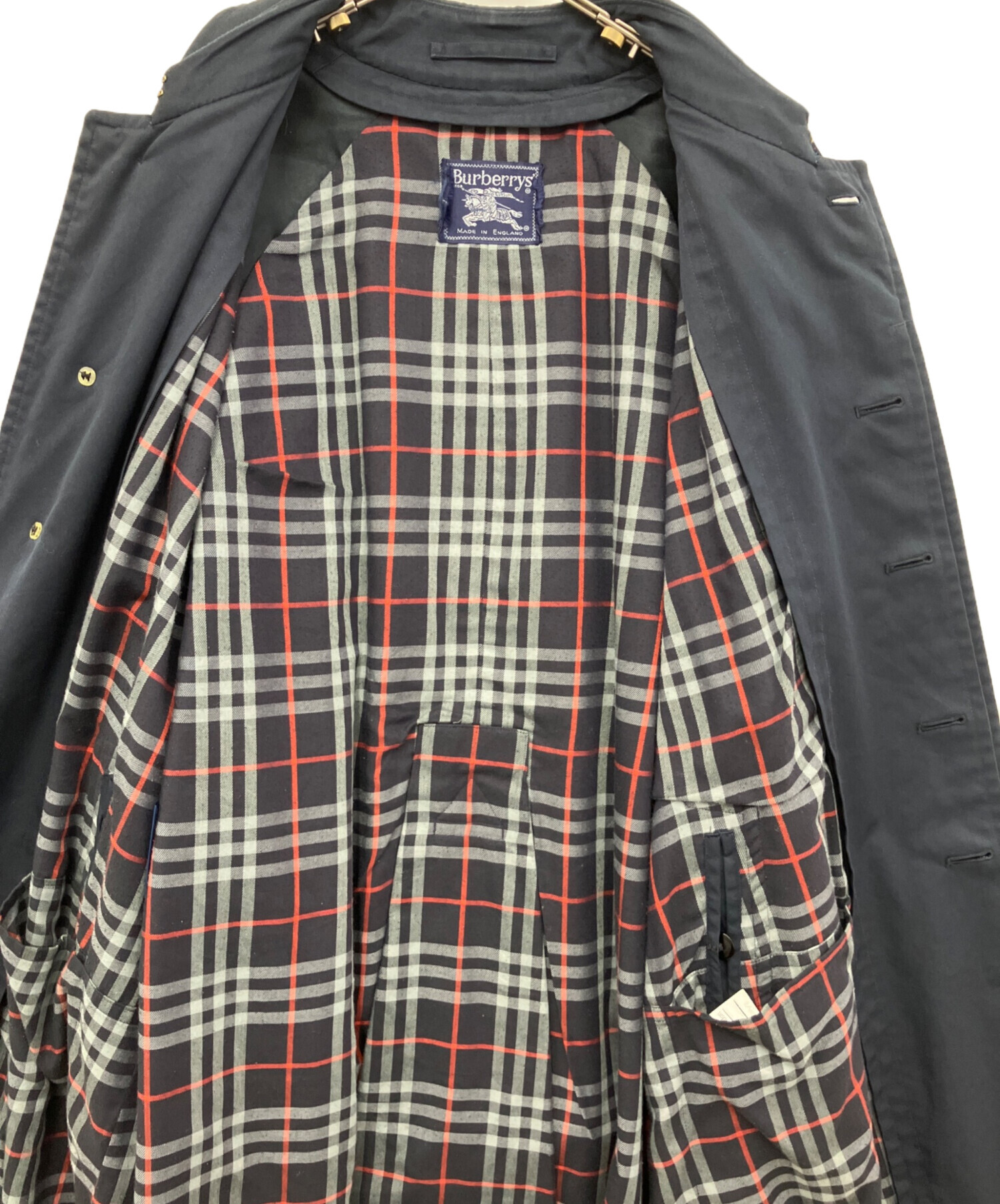 中古・古着通販】Burberry's (バーバリーズ) トレンチコート ネイビー
