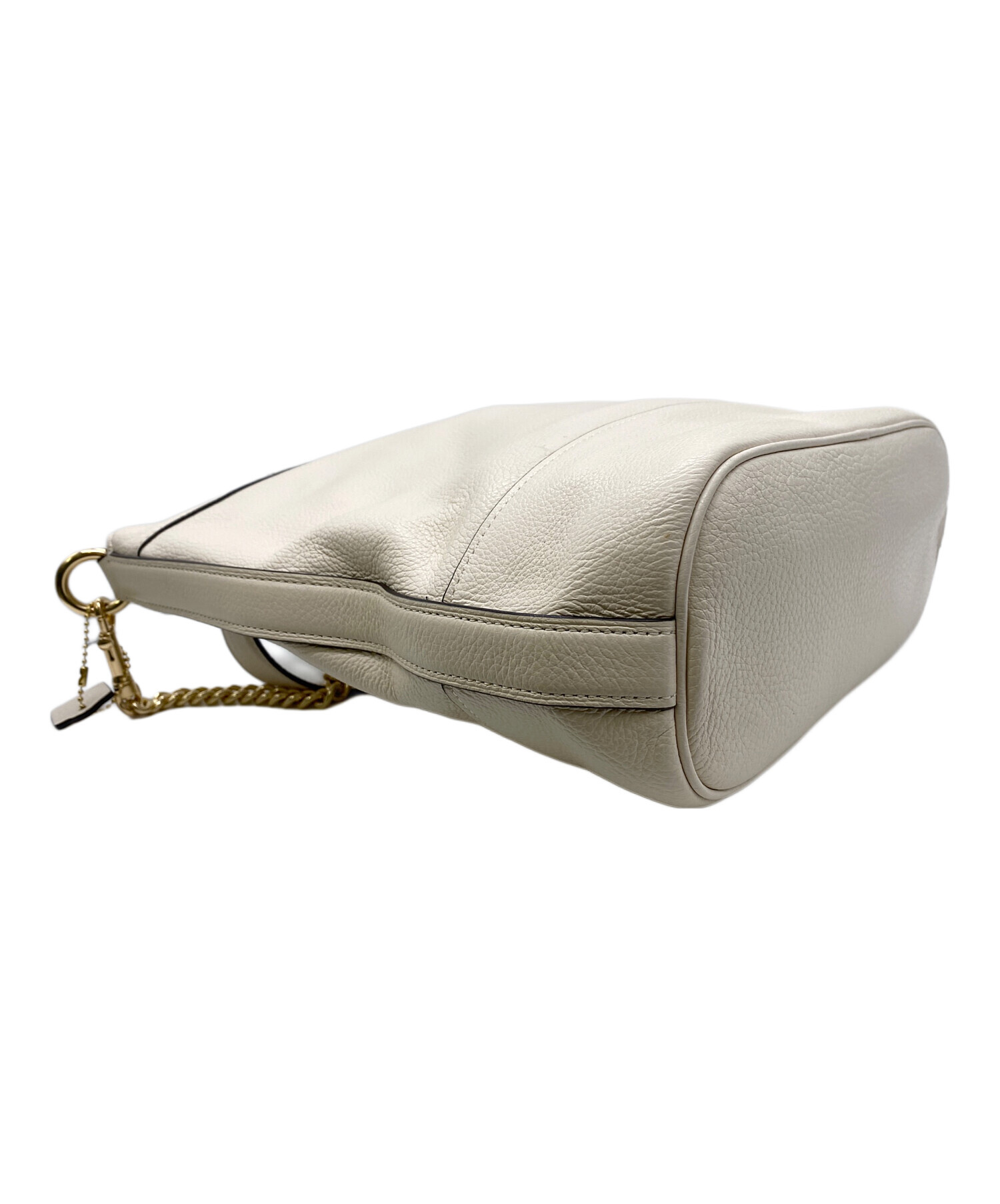 中古・古着通販】COACH (コーチ) ショルダーバッグ アイボリー