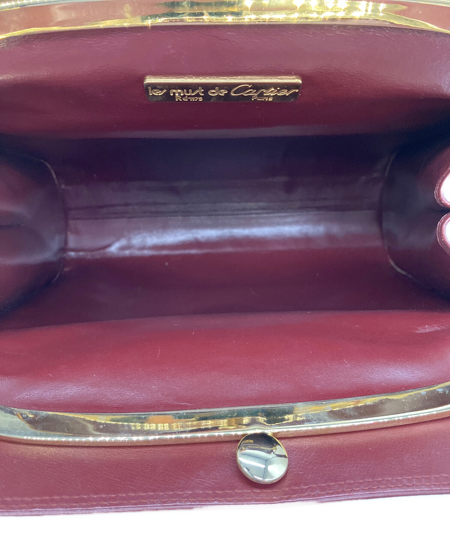 中古・古着通販】Cartier (カルティエ) ショルダーバッグ レッド