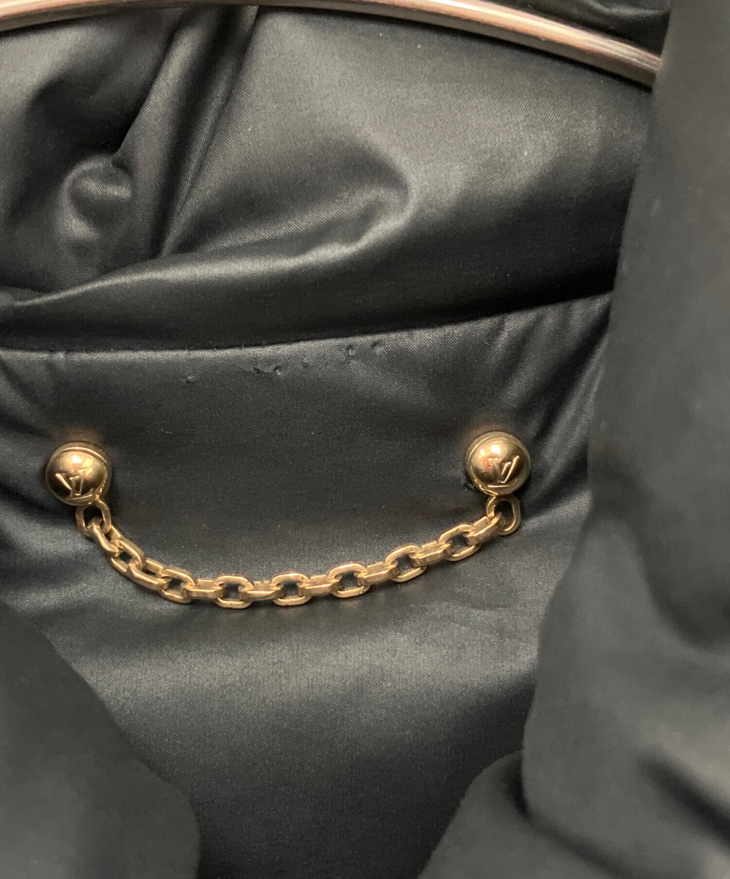 【専用】Louis Vuitton ブラック ジャケット 中古・古着通販】LOUIS VUITTON (ルイ ヴィトン) ダウンジャケット