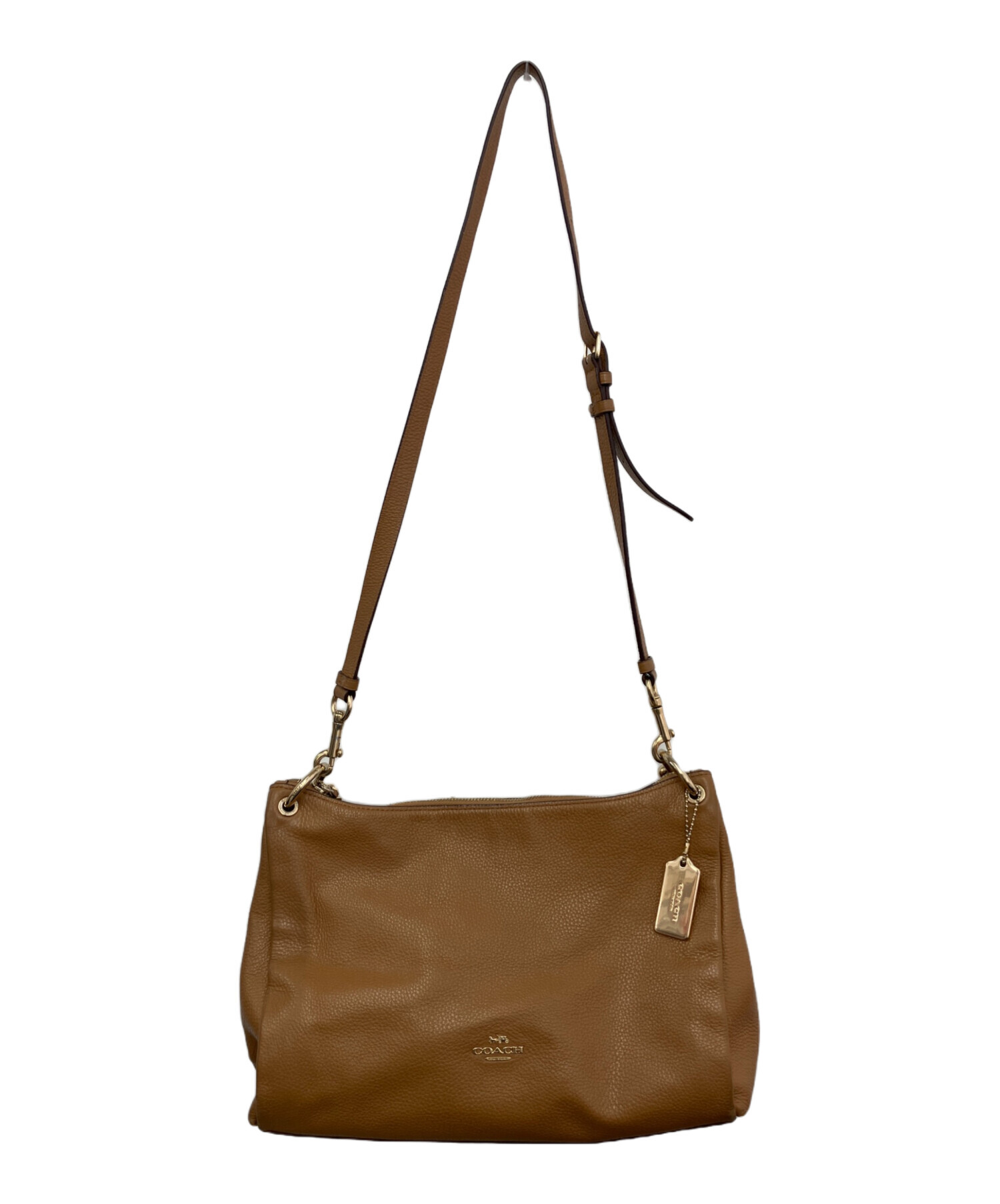 中古・古着通販】COACH (コーチ) 2WAYバッグ ブラウン｜ブランド・古着