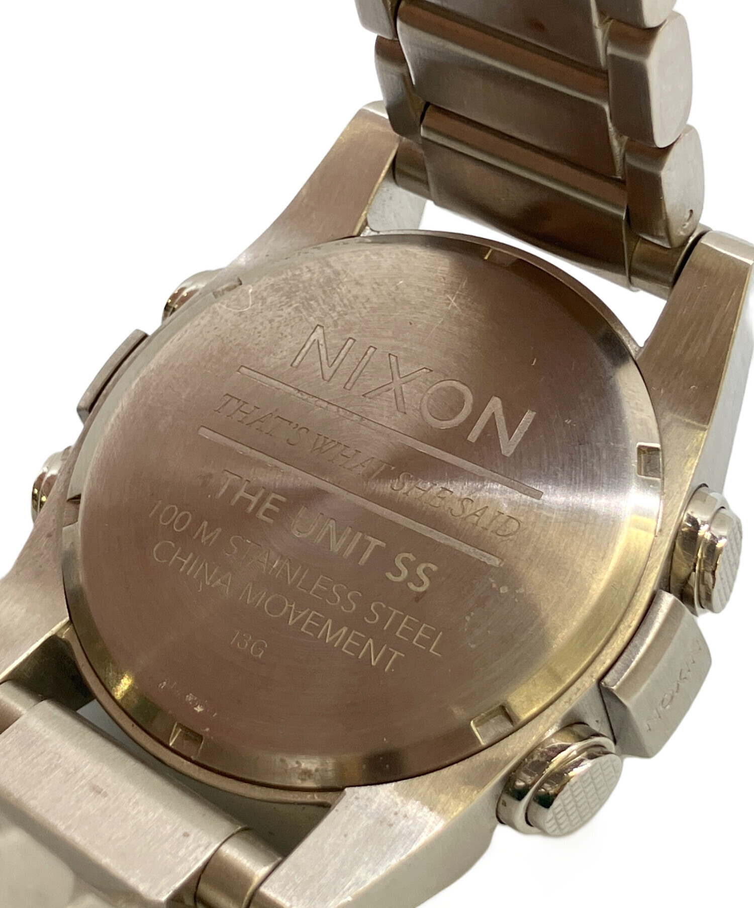 中古・古着通販】NIXON (ニクソン) THE UNIT SS ブラック｜ブランド