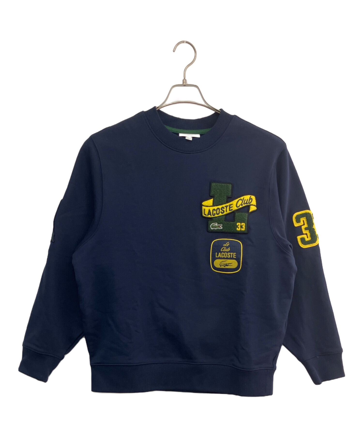 中古・古着通販】LACOSTE (ラコステ) ヘリテージワッペンクルーネック