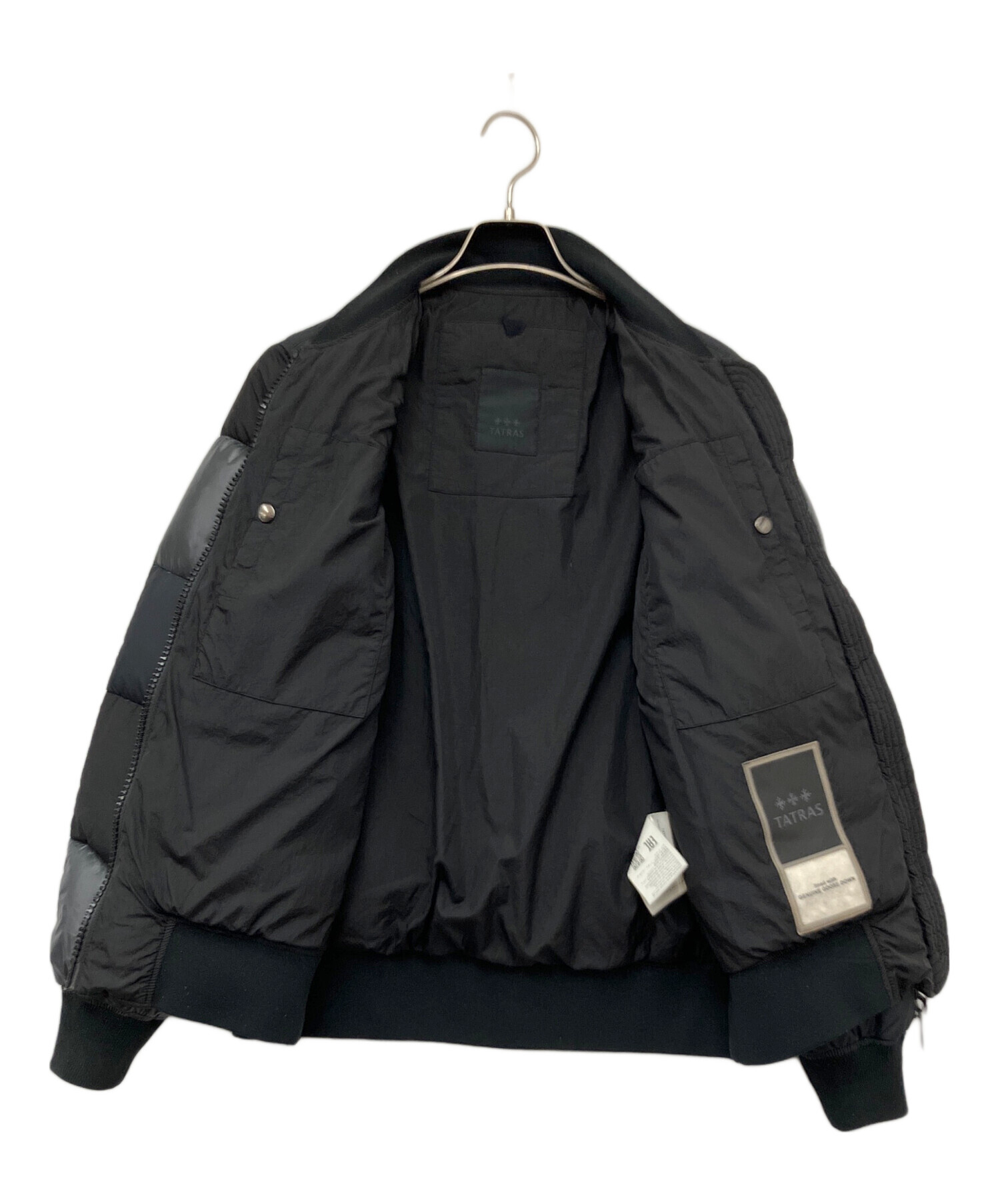 中古・古着通販】TATRAS (タトラス) ダウンジャケット ブラック サイズ