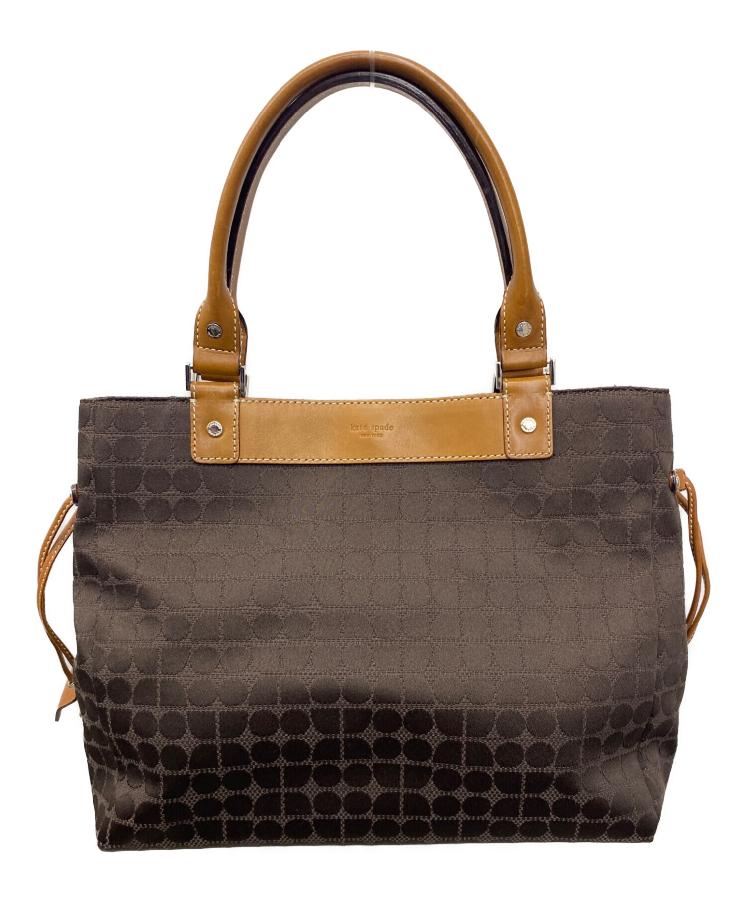 中古・古着通販】Kate Spade (ケイトスペード) ハンドバッグ ブラウン 