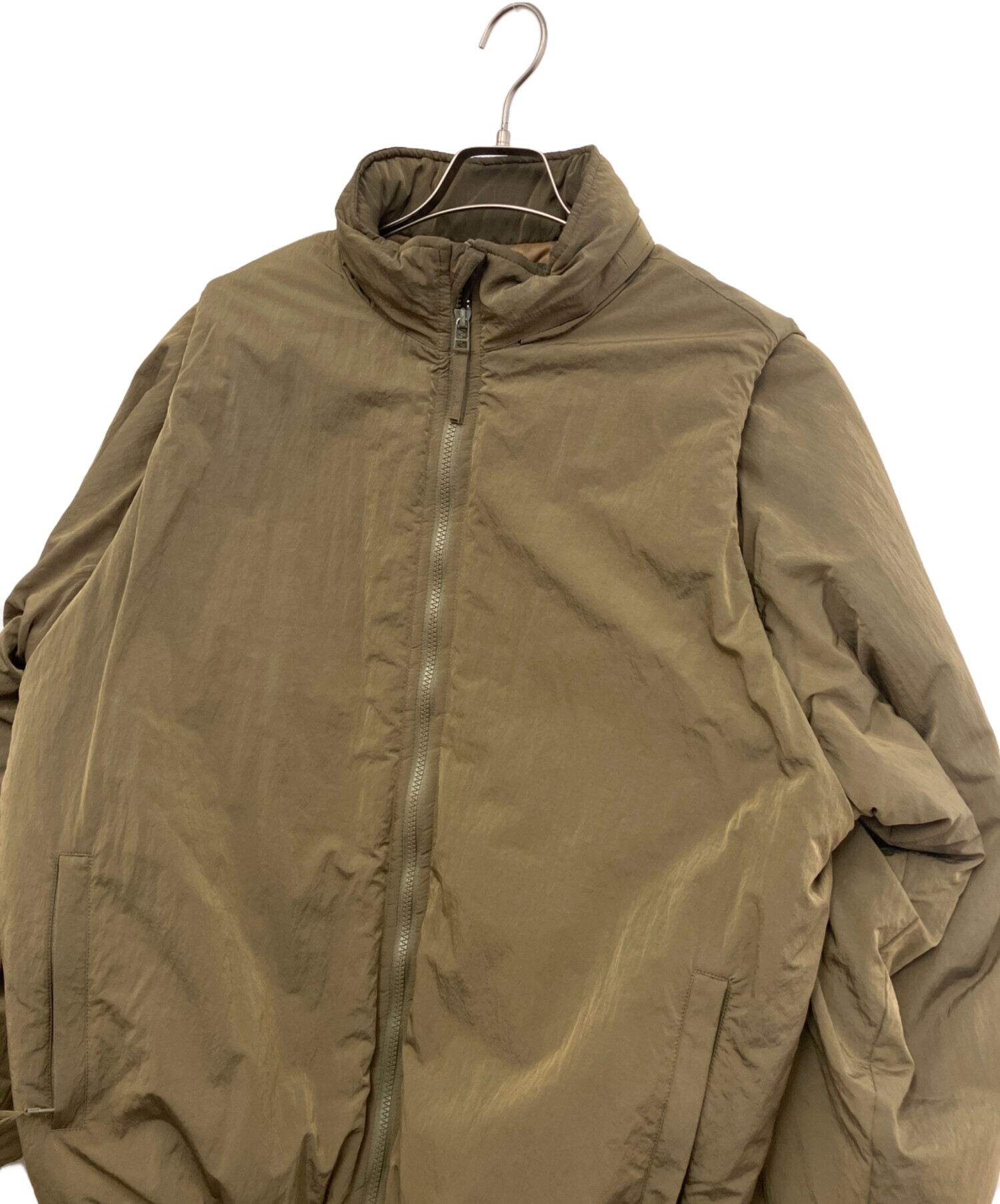 中古・古着通販】YOKE (ヨーク) パデッドブルゾン ブラウン サイズ:2