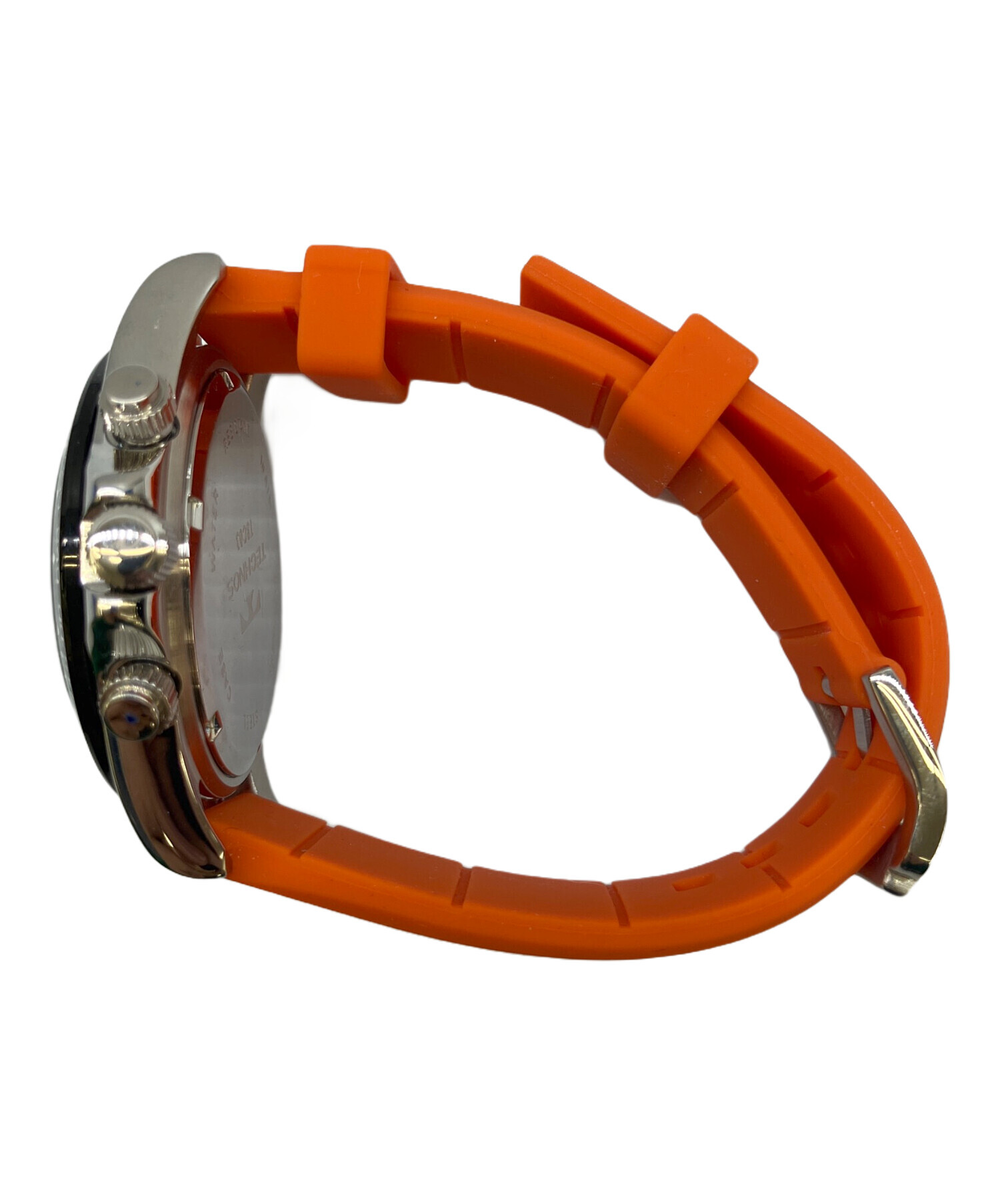 中古・古着通販】TECHNOS (テクノス) クロノグラフ ブラウン｜ブランド 