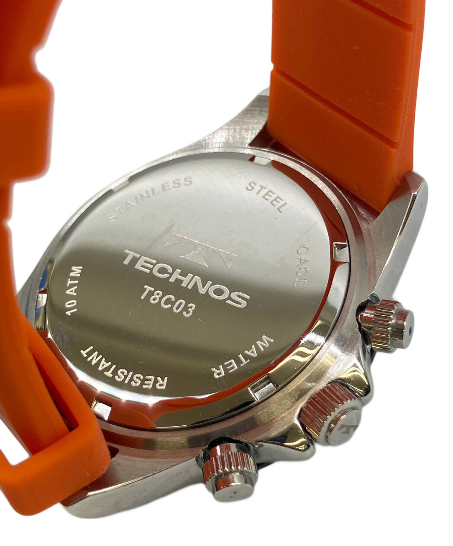 中古・古着通販】TECHNOS (テクノス) クロノグラフ ブラウン｜ブランド 