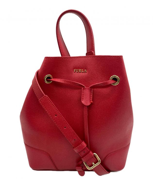 中古・古着通販】FURLA (フルラ) 2WAYバッグ レッド｜ブランド・古着
