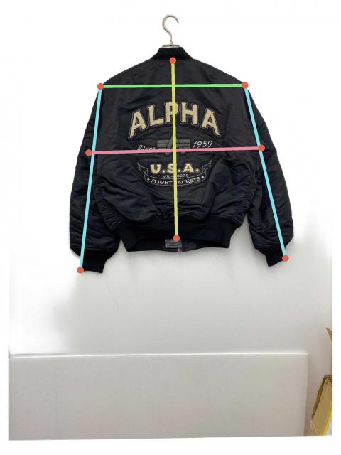 中古・古着通販】ALPHA INDUSTRIES (アルファインダストリーズ) MA-1
