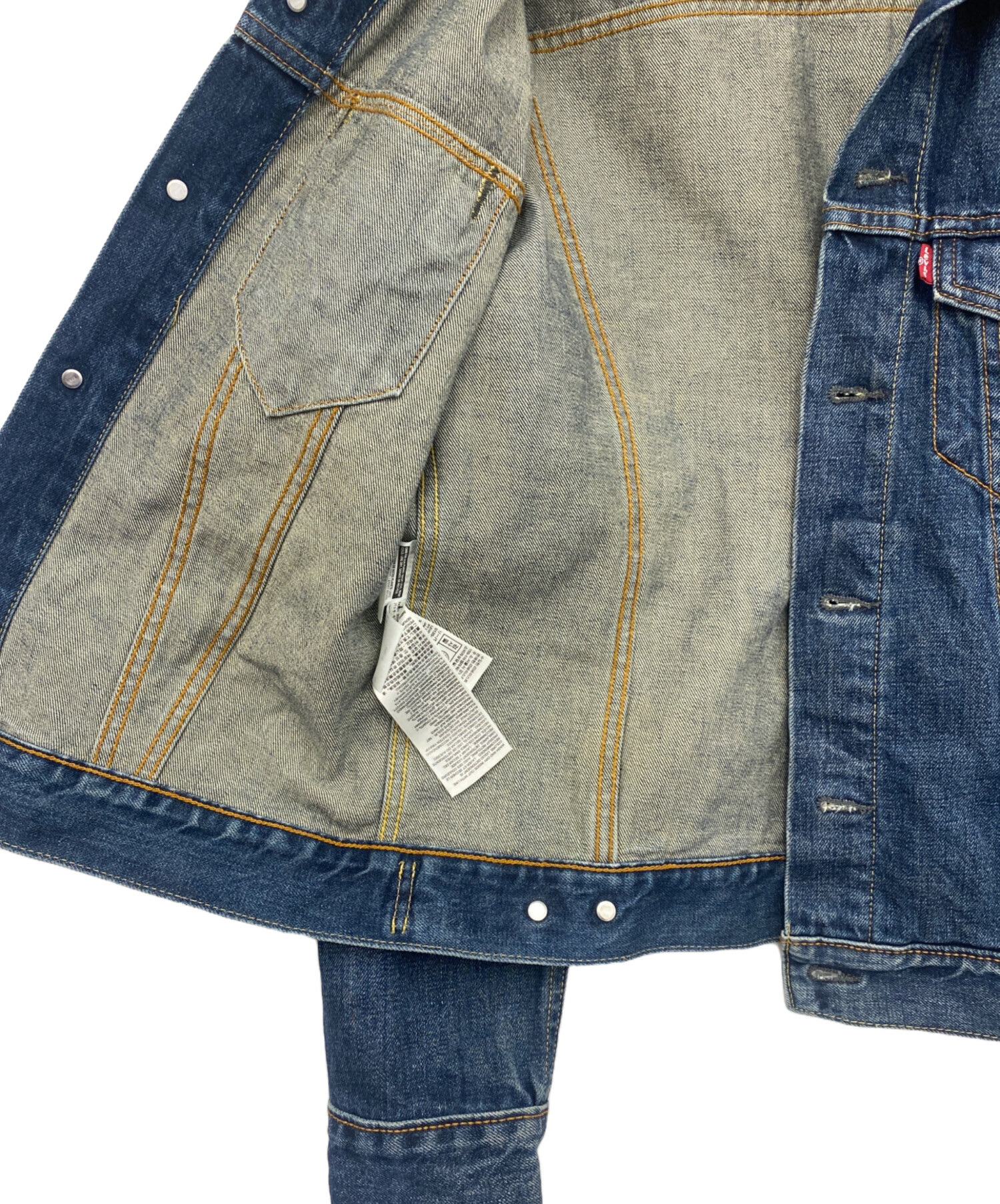 一*堂様 Levi's デニムジャケット Mサイズ 中古・古着通販】LEVI'S (リーバイス) デニムジャケット インディゴ