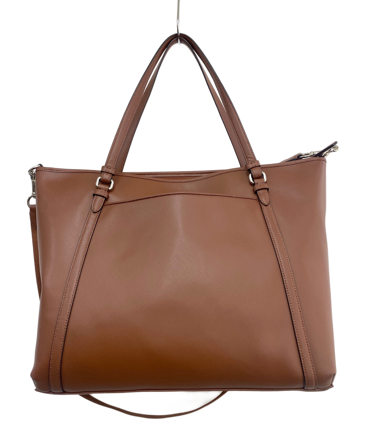 中古・古着通販】COACH (コーチ) 2WAYバッグ ブラウン｜ブランド・古着