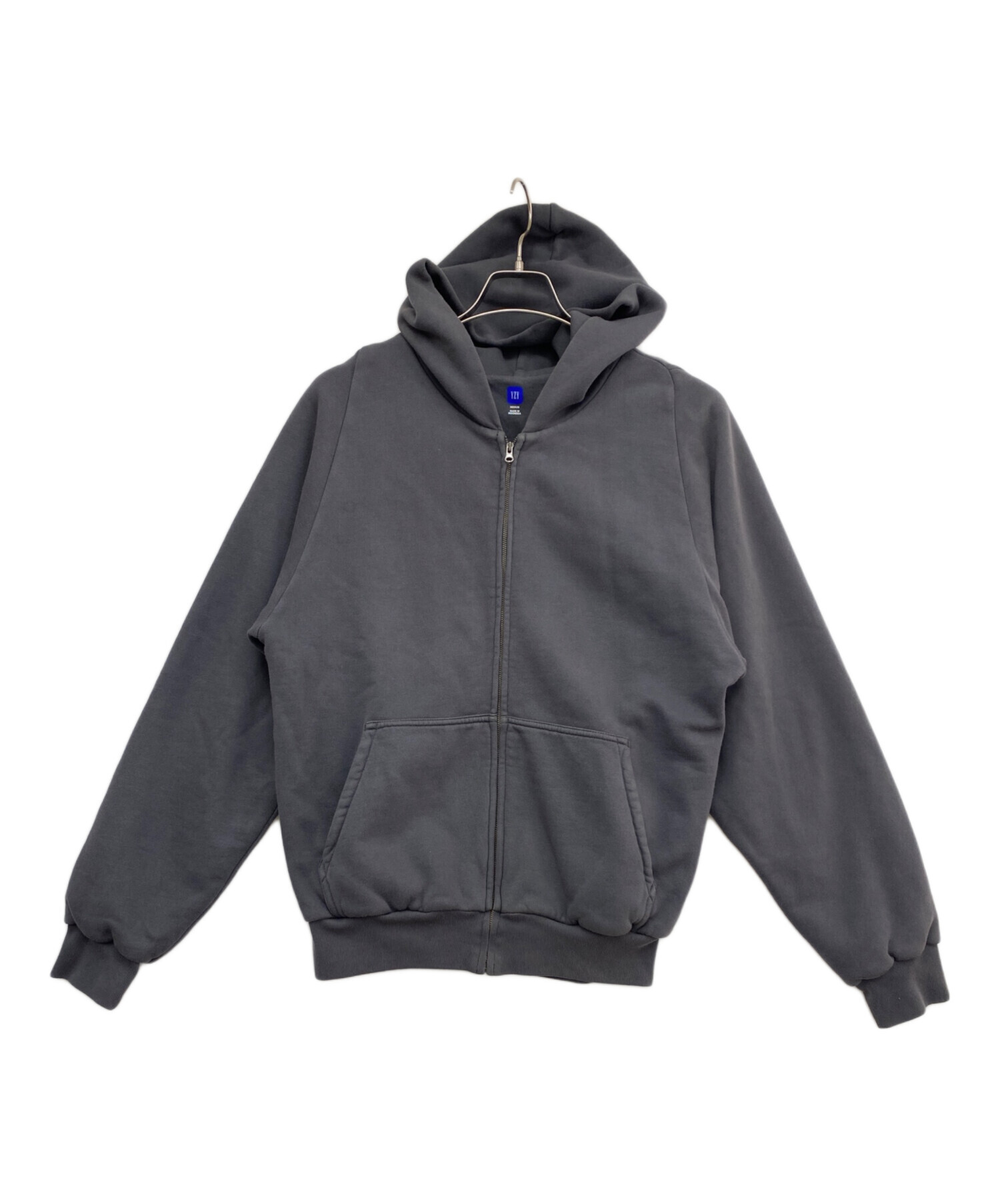 中古・古着通販】YZY (イージー) ジップパーカー グレー サイズ:M