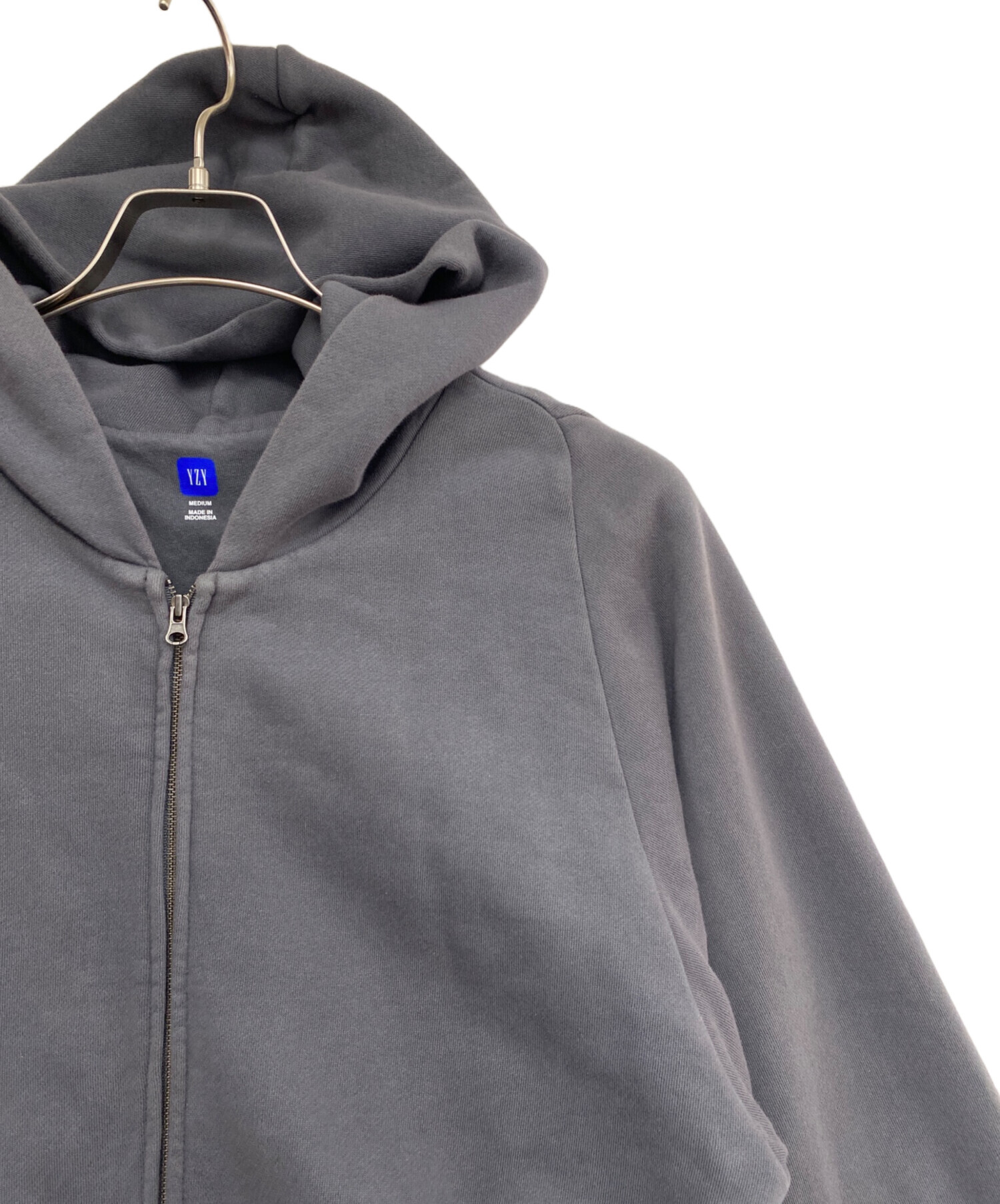 中古・古着通販】YZY (イージー) ジップパーカー グレー サイズ:M