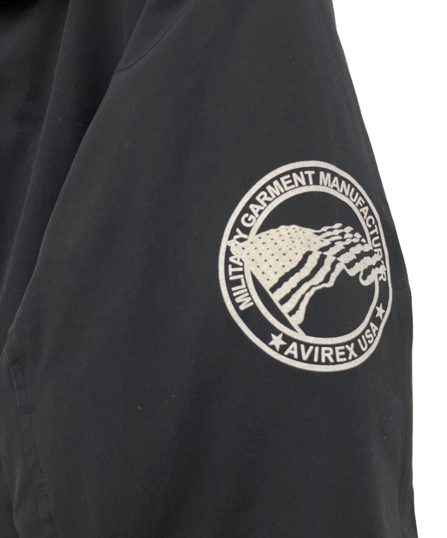 中古・古着通販】AVIREX (アヴィレックス) ダウンジャケット ブラック