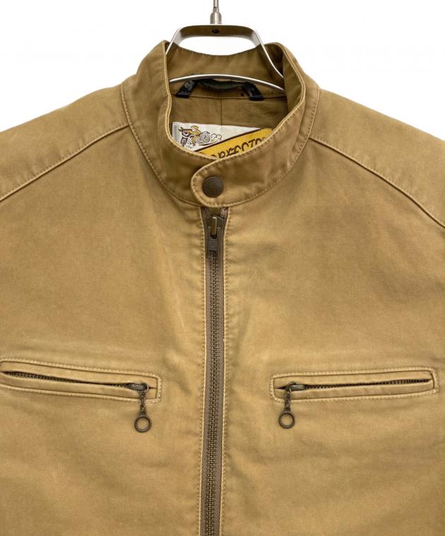 Schott シングルライダース　ブラウン　ベージュジッパー　ヴィンテージ　38 中古・古着通販】Schott (ショット) シングルライダースジャケット