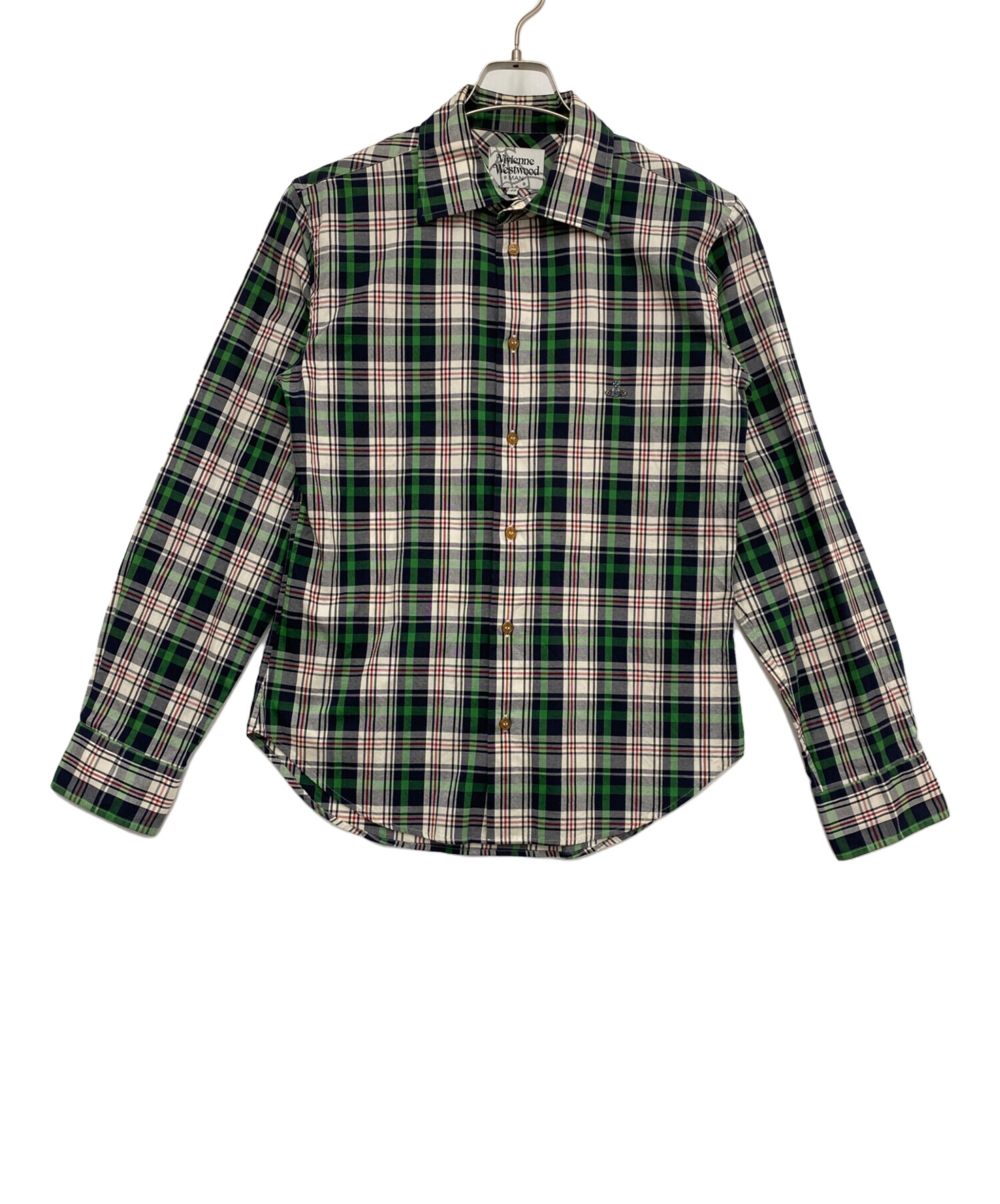 ヴィヴィアンウエストウッド　トリプルチェック　シャツ 中古・古着通販】Vivienne Westwood (ヴィヴィアンウエストウッド