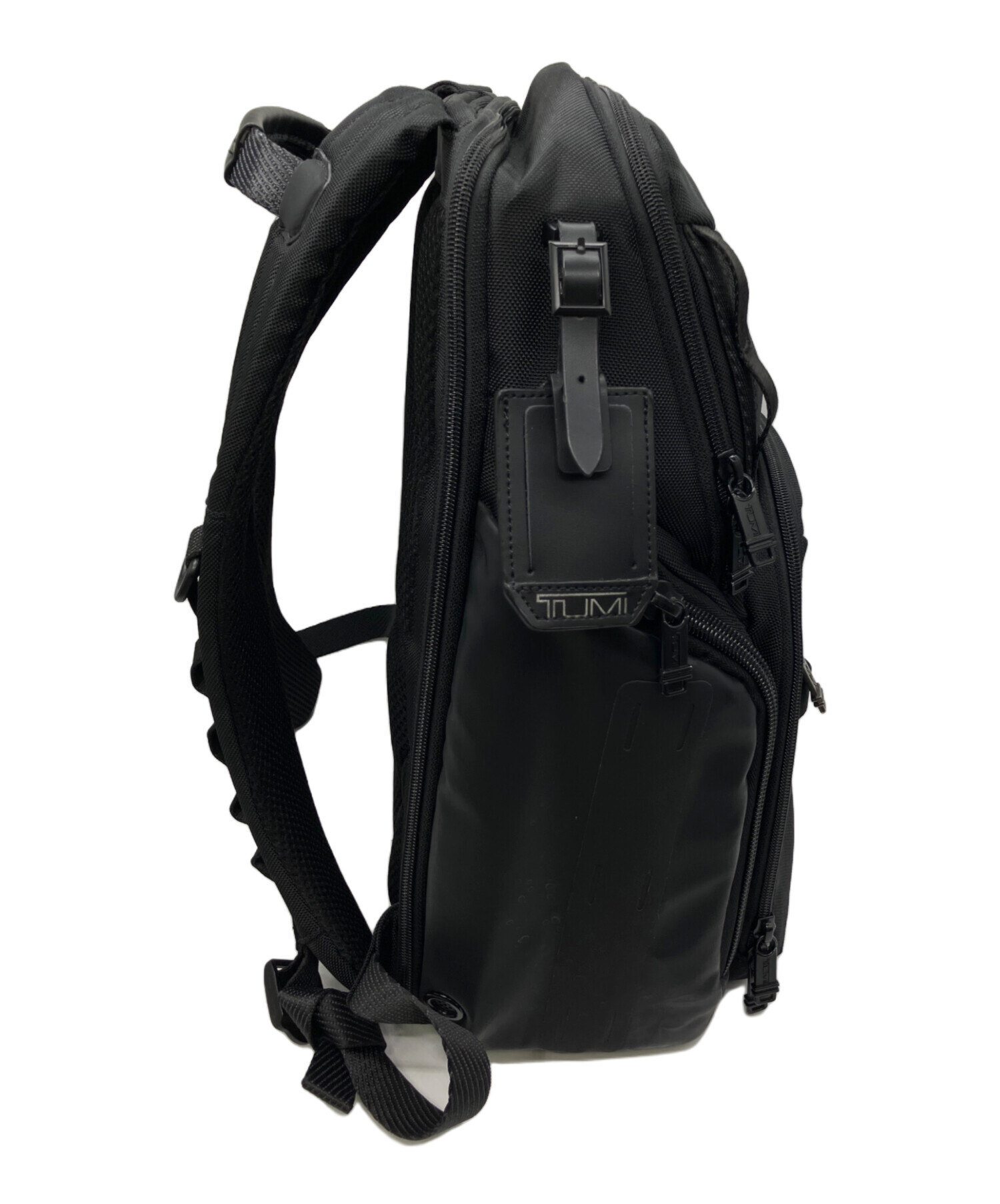 【新品未使用】TUMI トゥミ 232389D リュック ブラック ネームタグ付 中古・古着通販】TUMI (トゥミ) リュック ブラック｜ブランド・古着