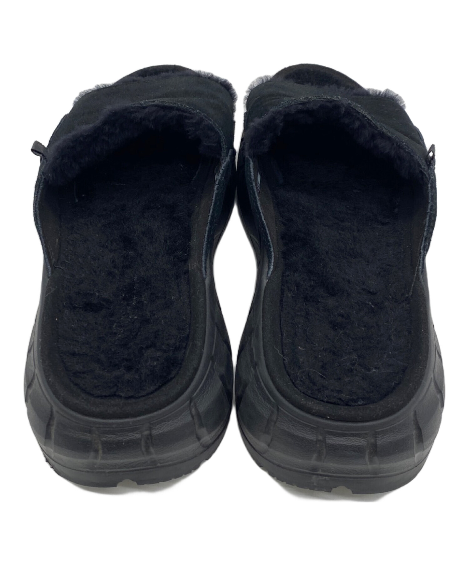 中古・古着通販】UGG (アグ) ボアサンダル ブラック サイズ:26