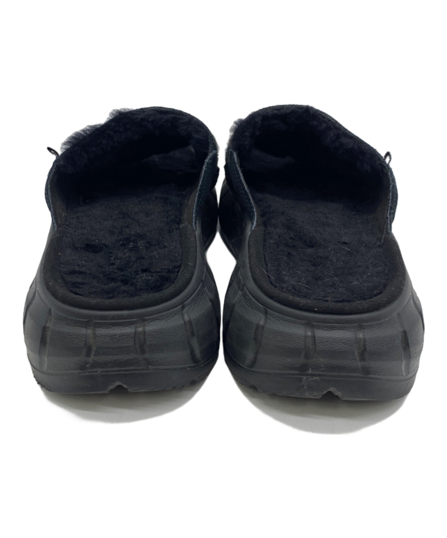 中古・古着通販】UGG (アグ) ボアサンダル ブラック サイズ:26 