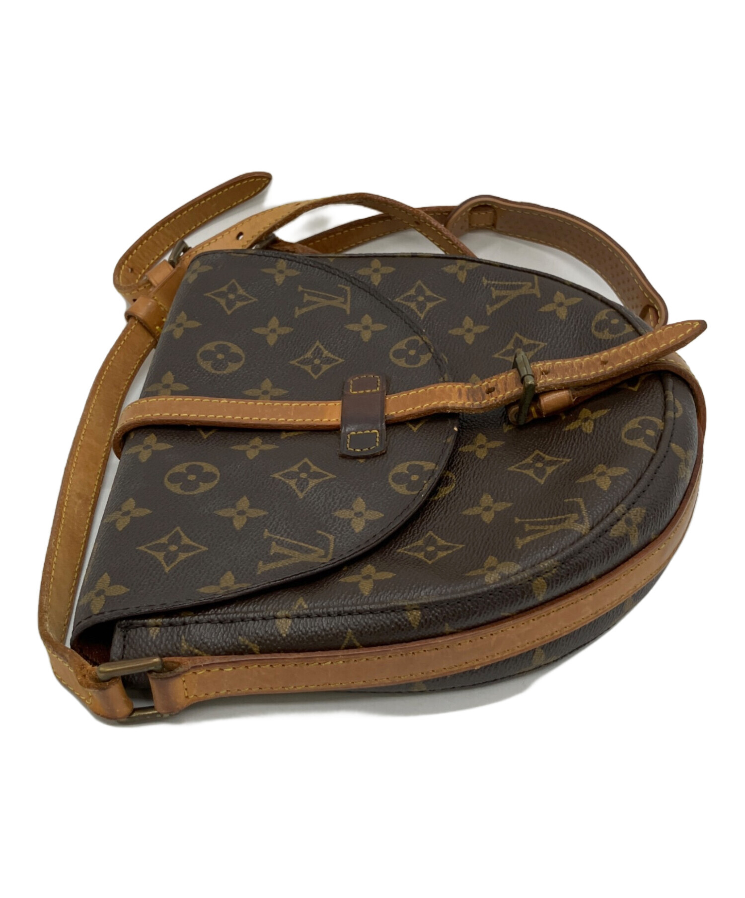 LOUIS VUITTON ルイヴィトン ショルダーバッグ  茶 【古着】【中古】【送料無料】 中古・古着通販】LOUIS VUITTON (ルイ ヴィトン) ショルダーバッグ