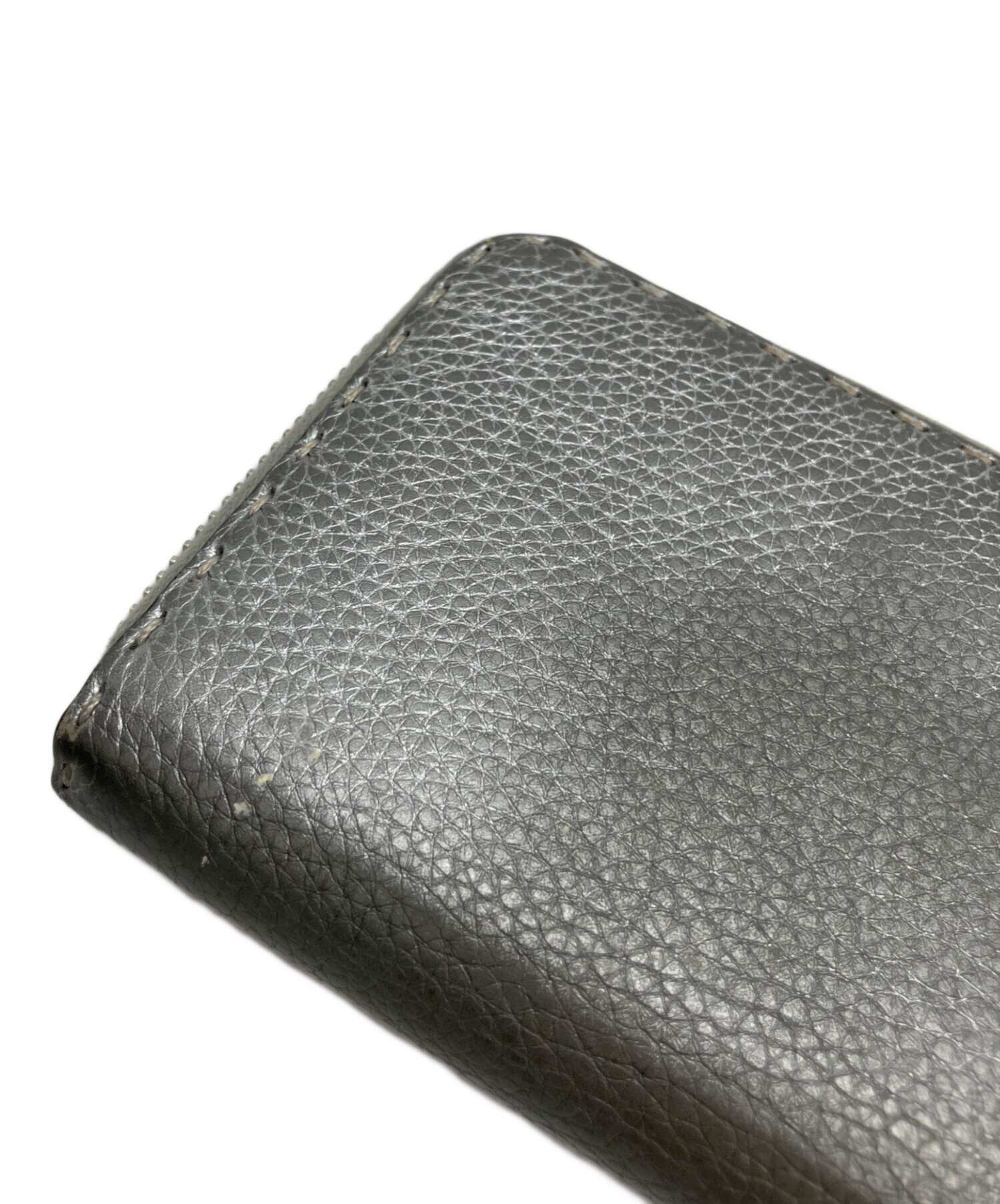 中古・古着通販】FENDI (フェンディ) 長財布 シルバー｜ブランド・古着