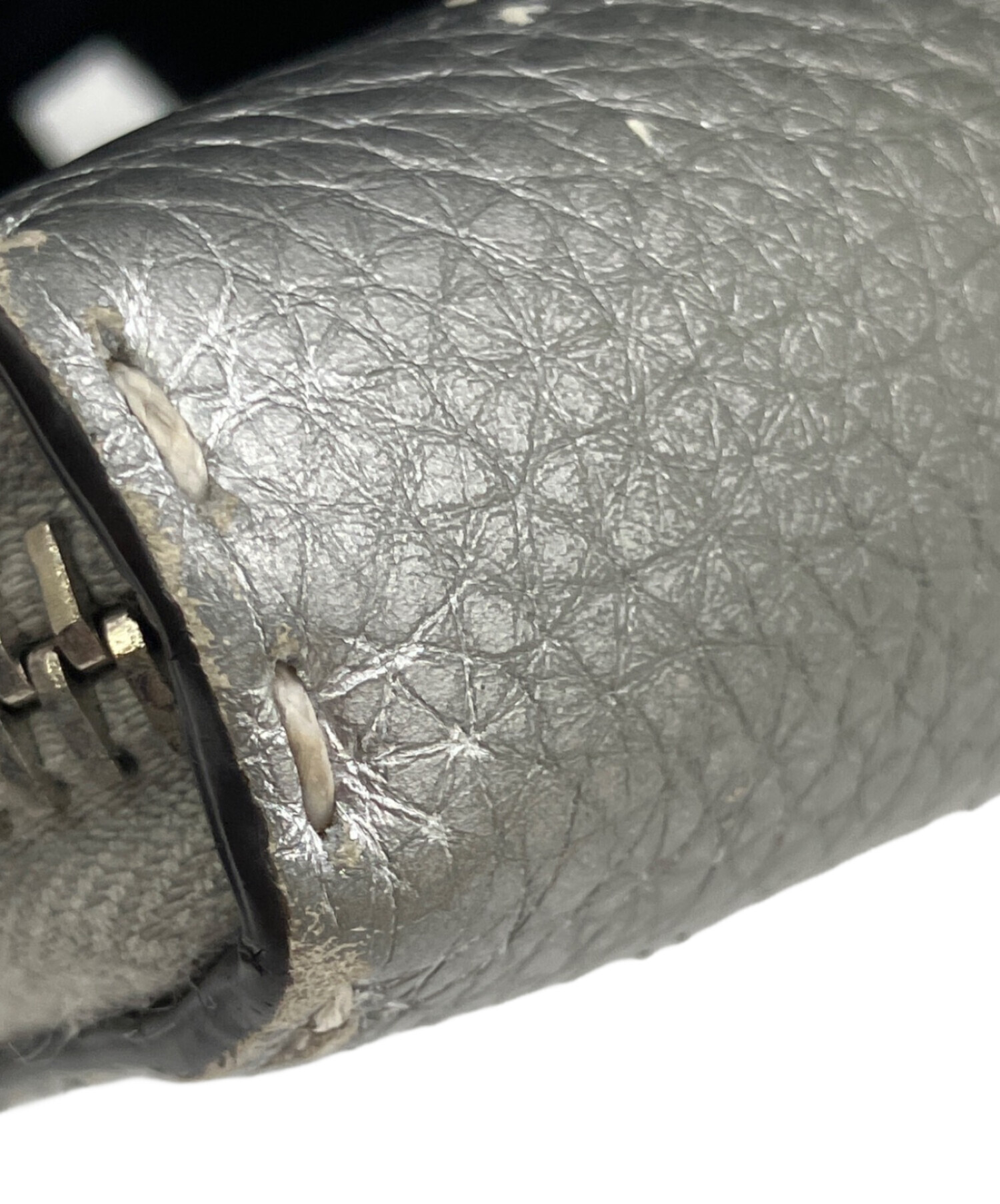 中古・古着通販】FENDI (フェンディ) 長財布 シルバー｜ブランド・古着