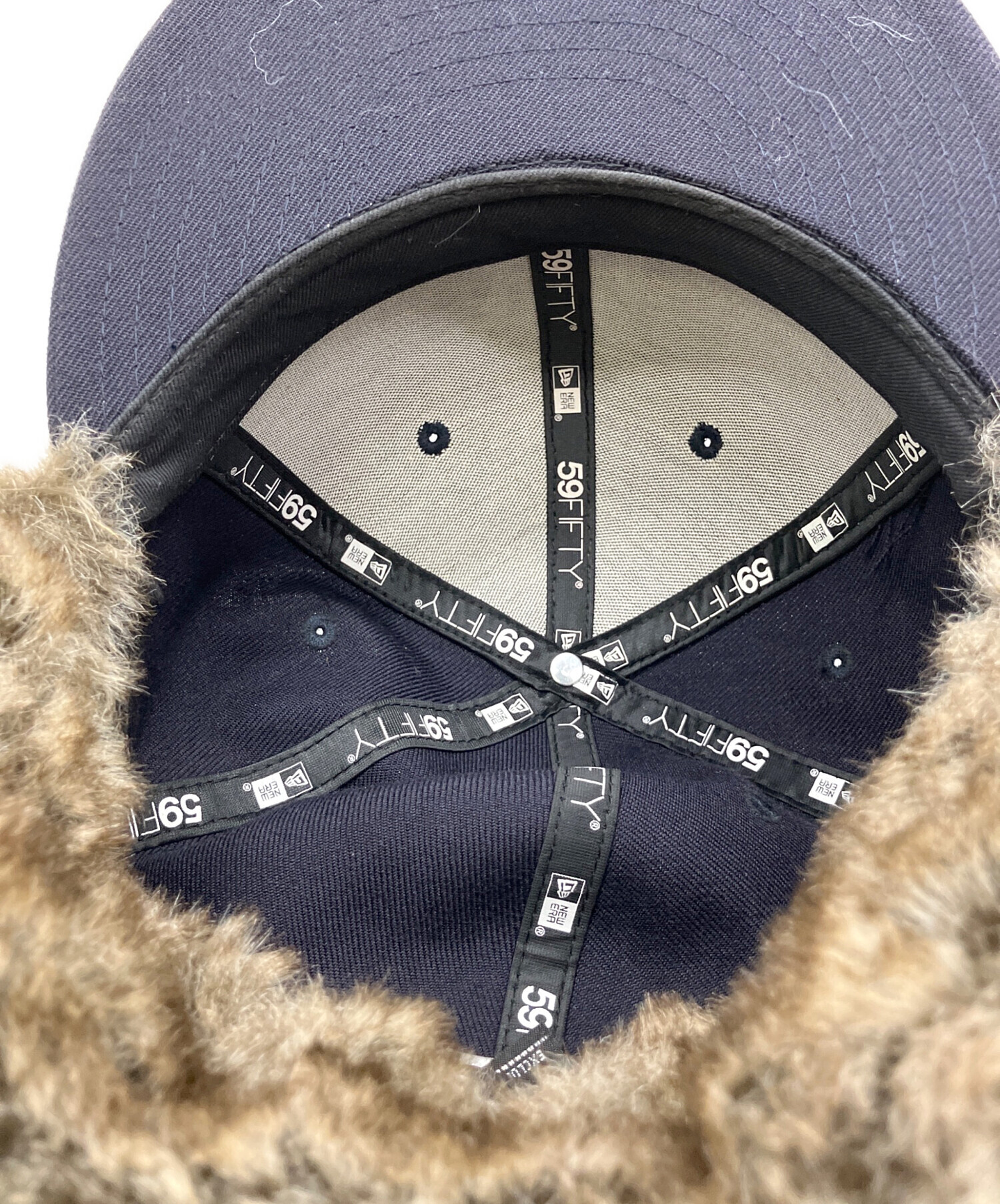 中古・古着通販】New Era (ニューエラ) フライトキャップ ネイビー