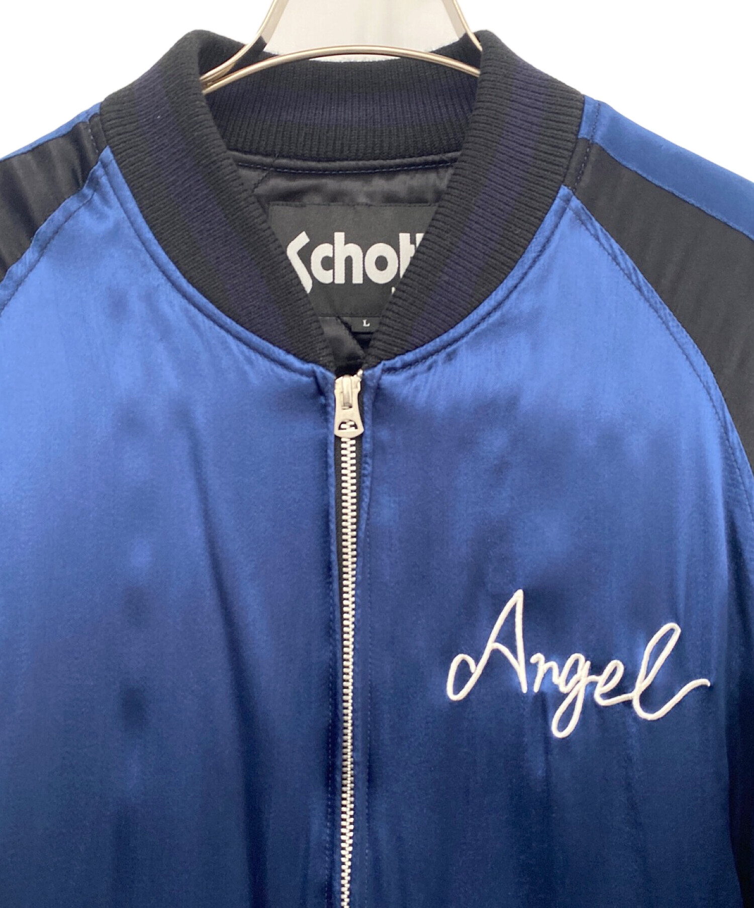 中古・古着通販】Schott (ショット) スカジャン ブルー×ブラック