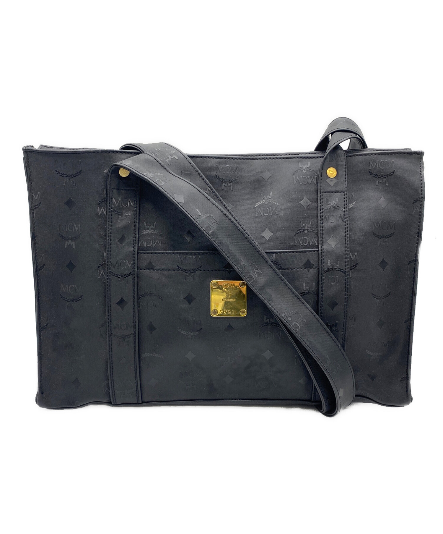 MCM トートバッグ　中古　正規品　本物 中古・古着通販】MCM (エムシーエム) トートバッグ オレンジ｜ブランド