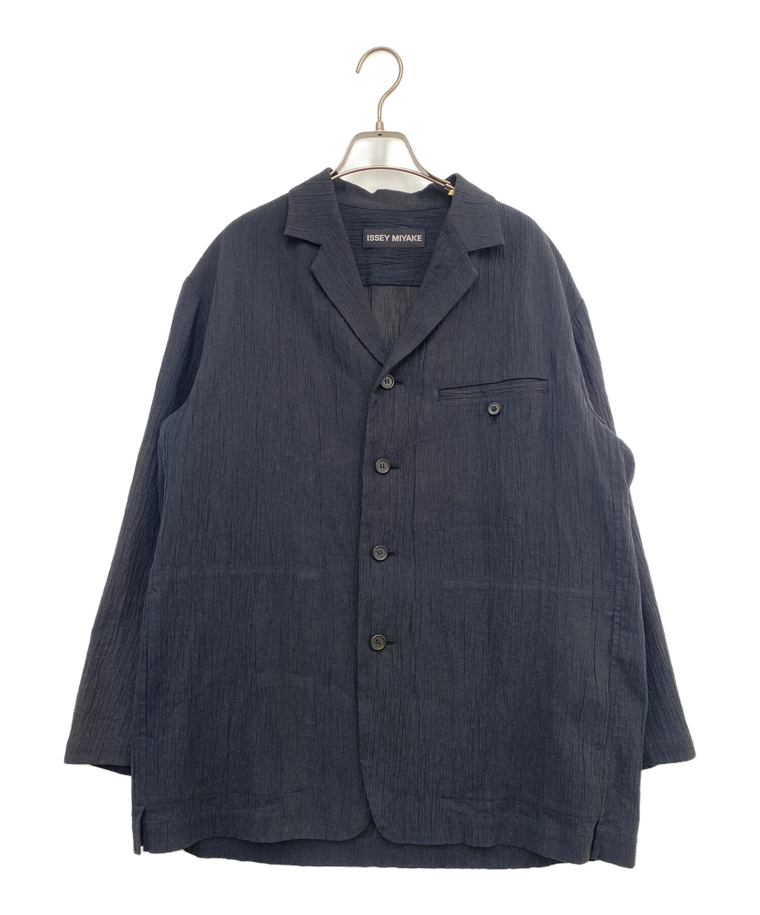 中古・古着通販】ISSEY MIYAKE (イッセイミヤケ) シャツジャケット