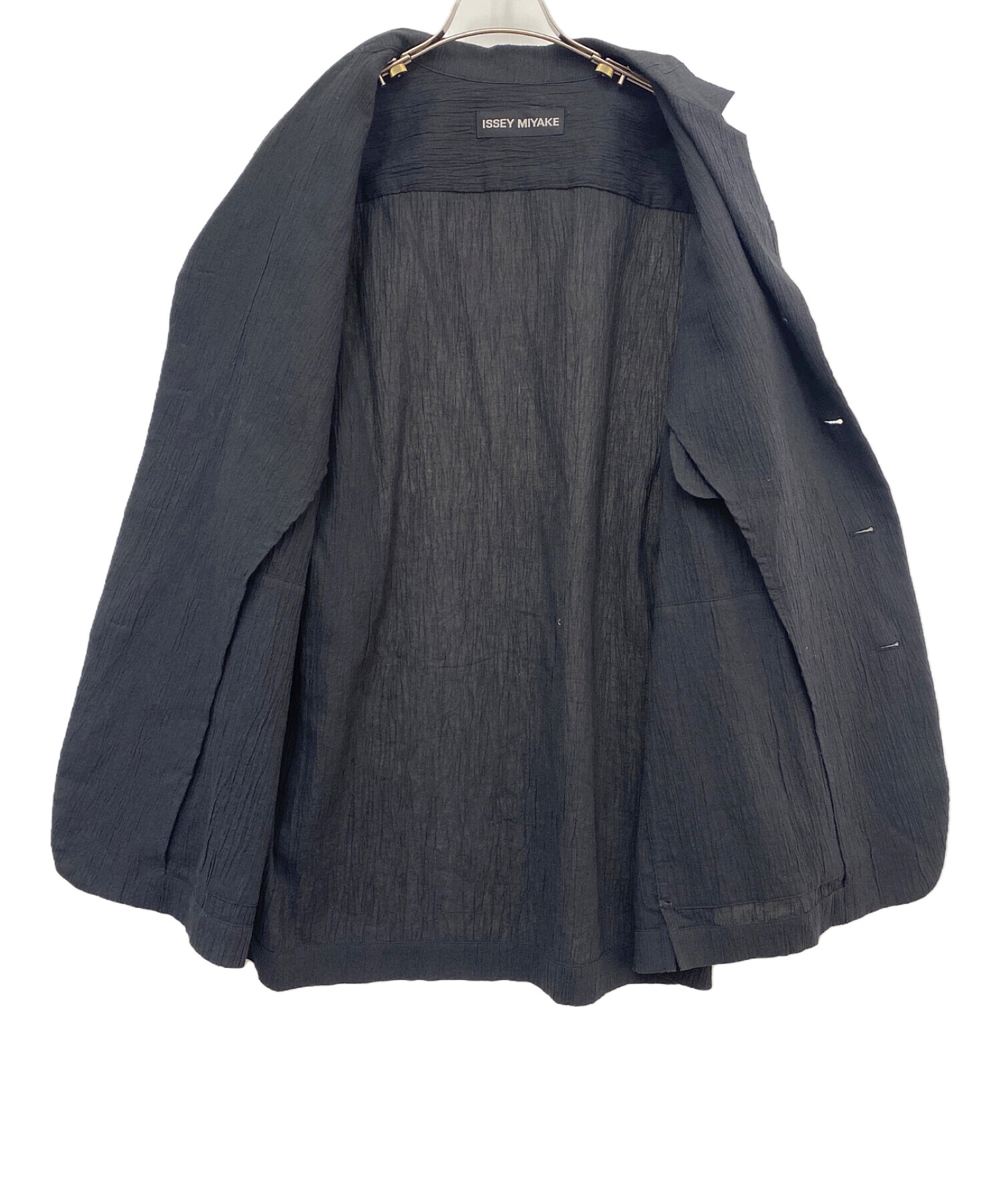 中古・古着通販】ISSEY MIYAKE (イッセイミヤケ) シャツジャケット