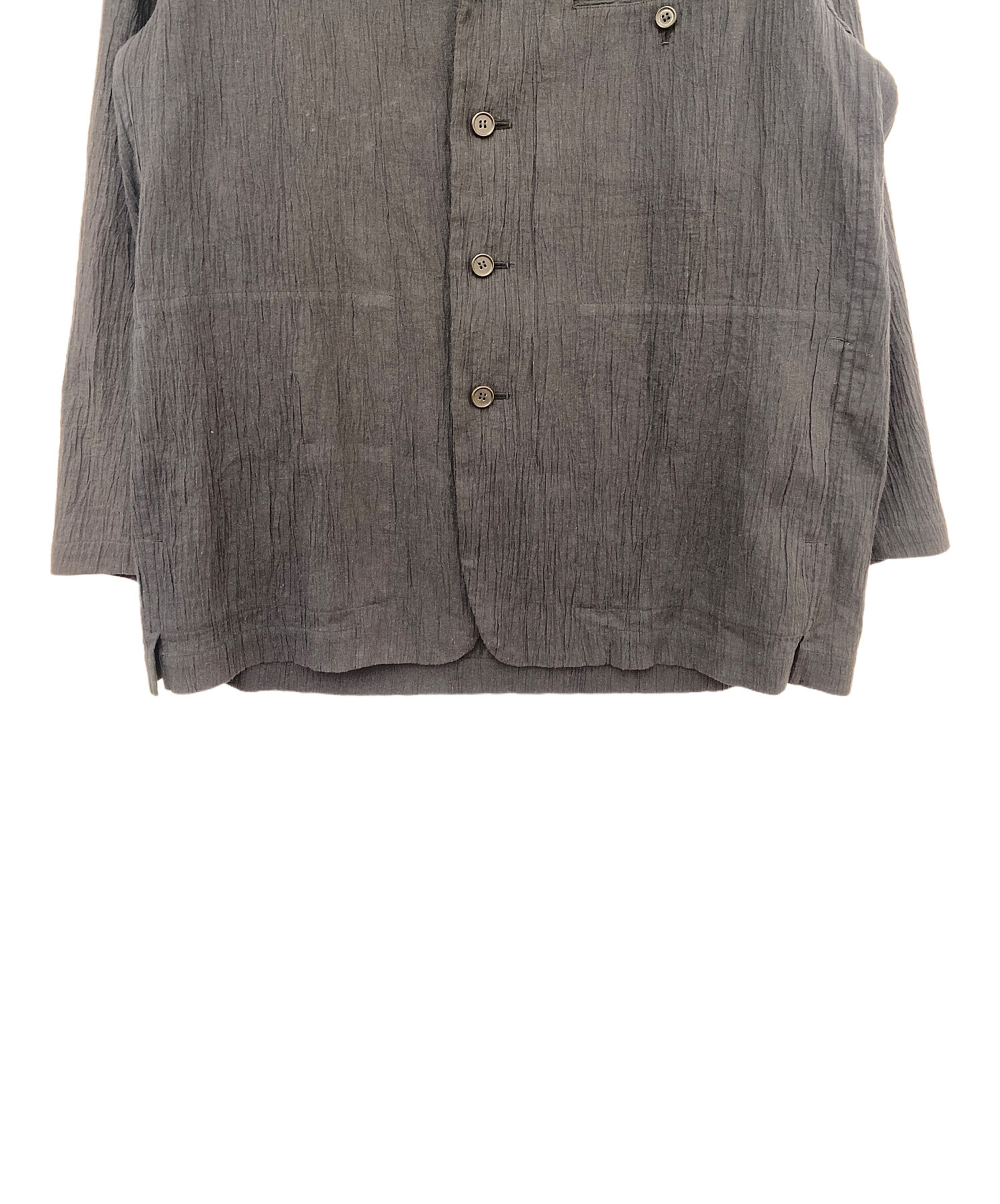 中古・古着通販】ISSEY MIYAKE (イッセイミヤケ) シャツジャケット