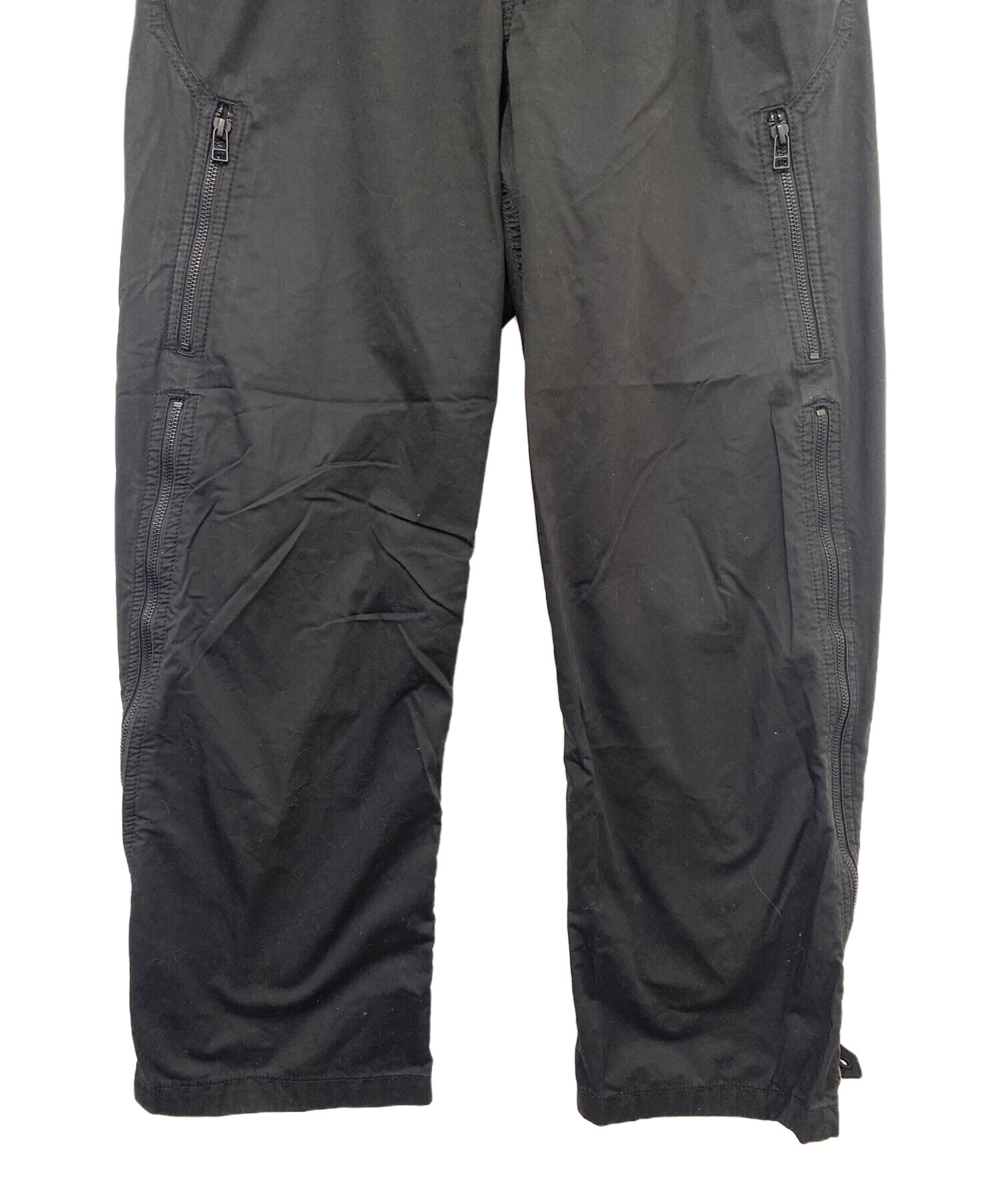 中古・古着通販】ISSEY MIYAKE (イッセイミヤケ) パンツ ブラック