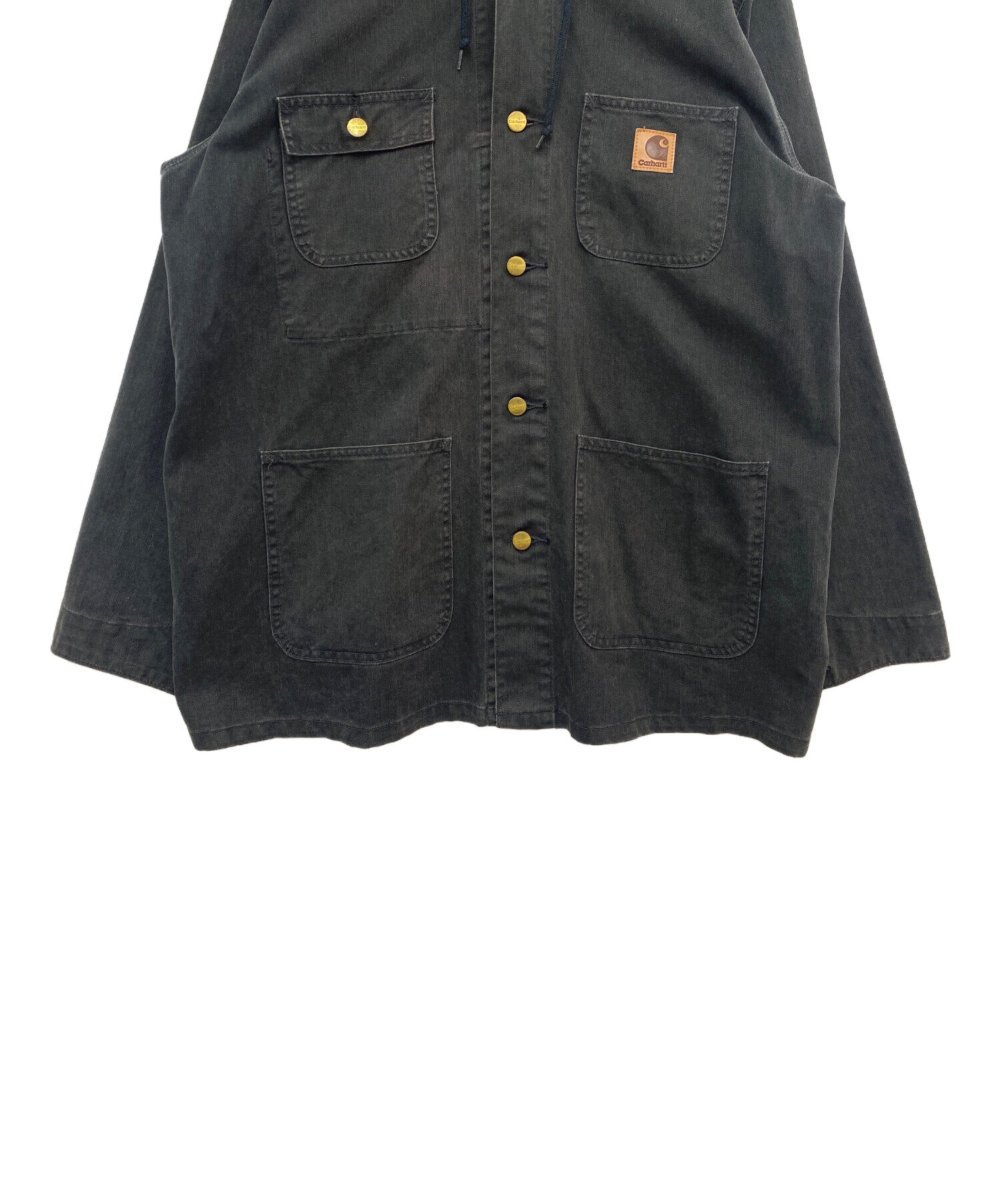 カーハート Carhartt】ブラック デニム カバーオール XL 【公式通販】