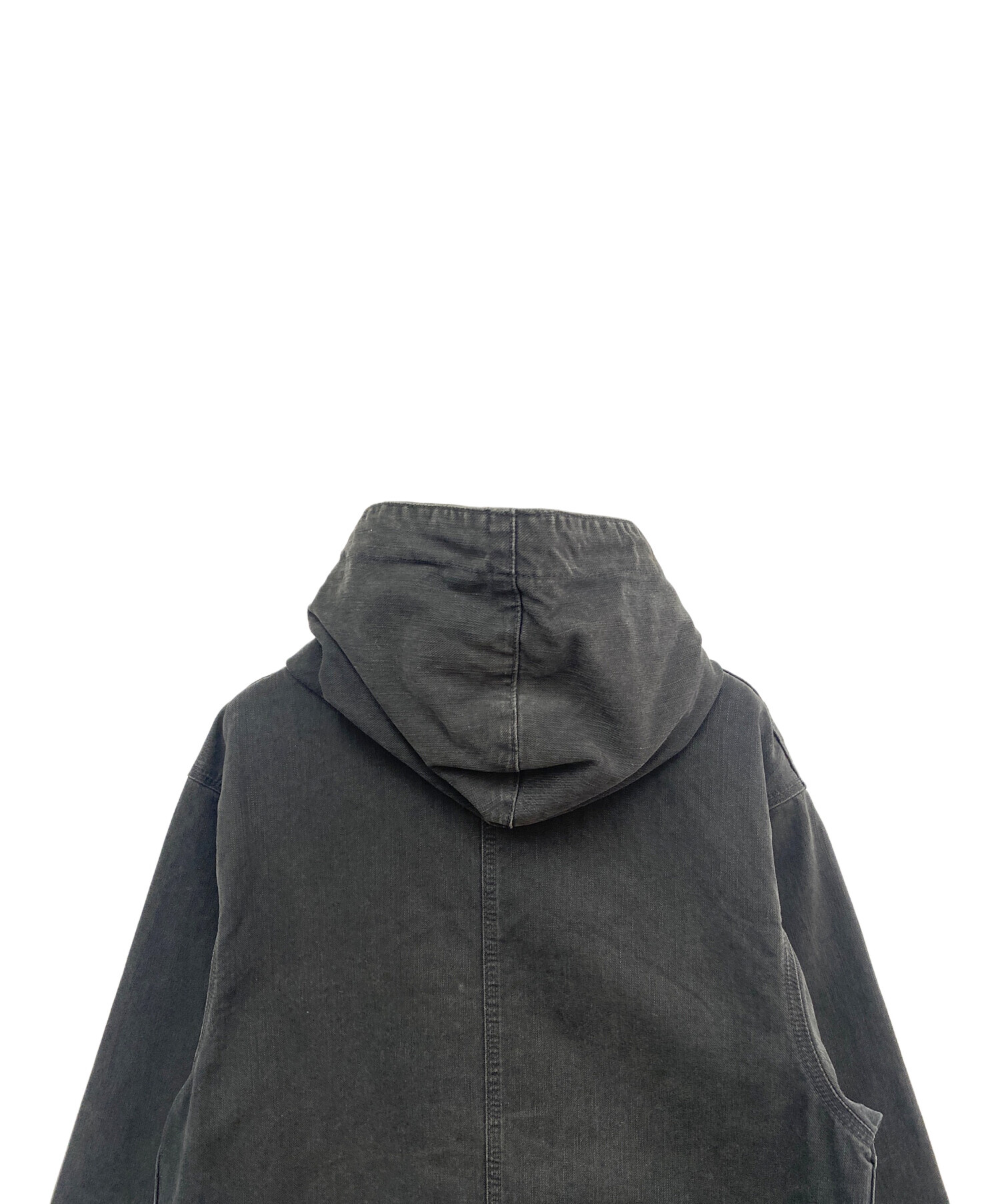 中古・古着通販】CarHartt (カーハート) デニムカバーオール ブラック