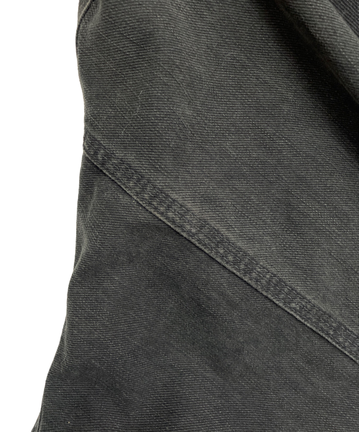 中古・古着通販】CarHartt (カーハート) デニムカバーオール ブラック