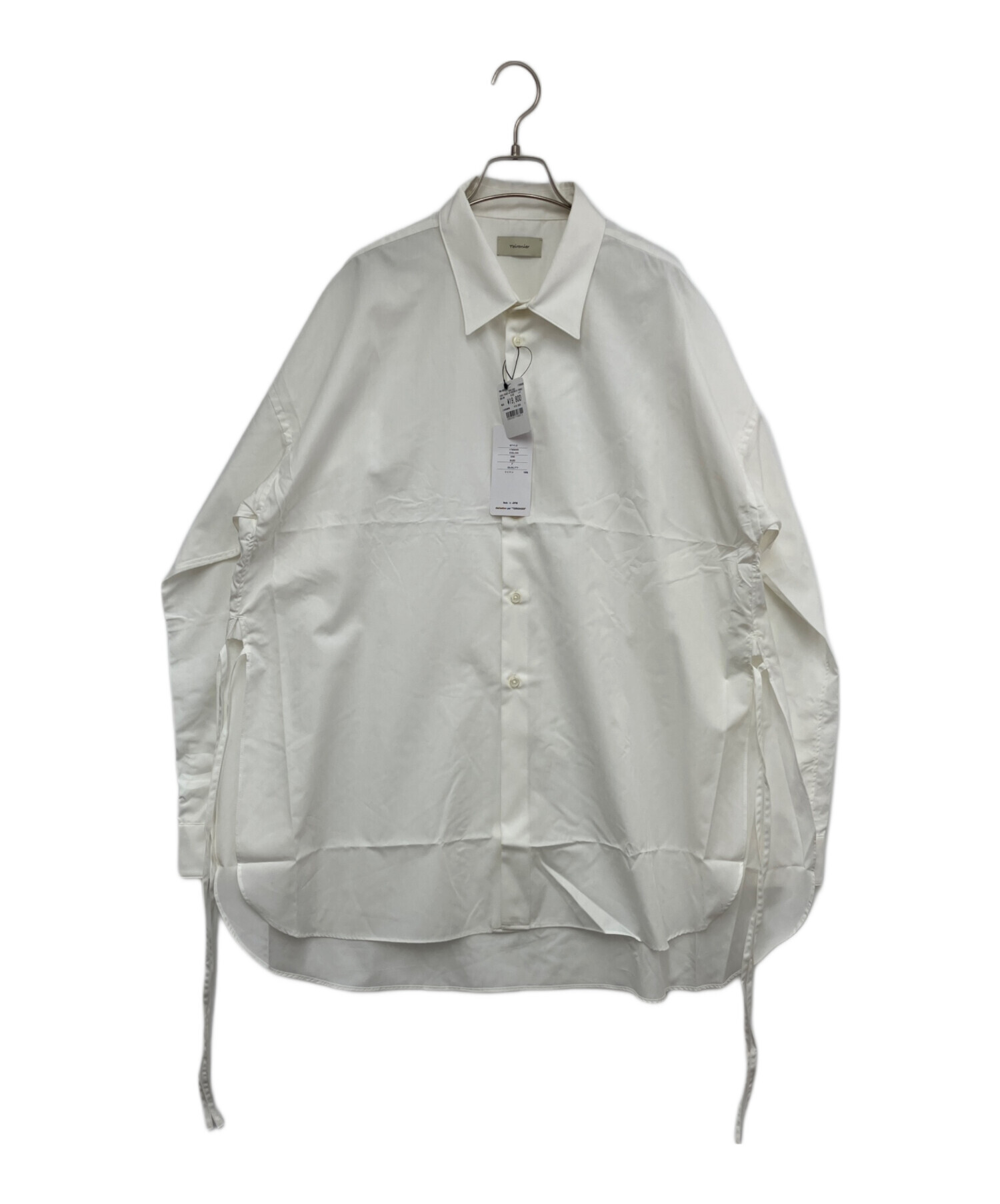 中古・古着通販】Toironier (トワロニエ) 長袖シャツ ホワイト サイズ 