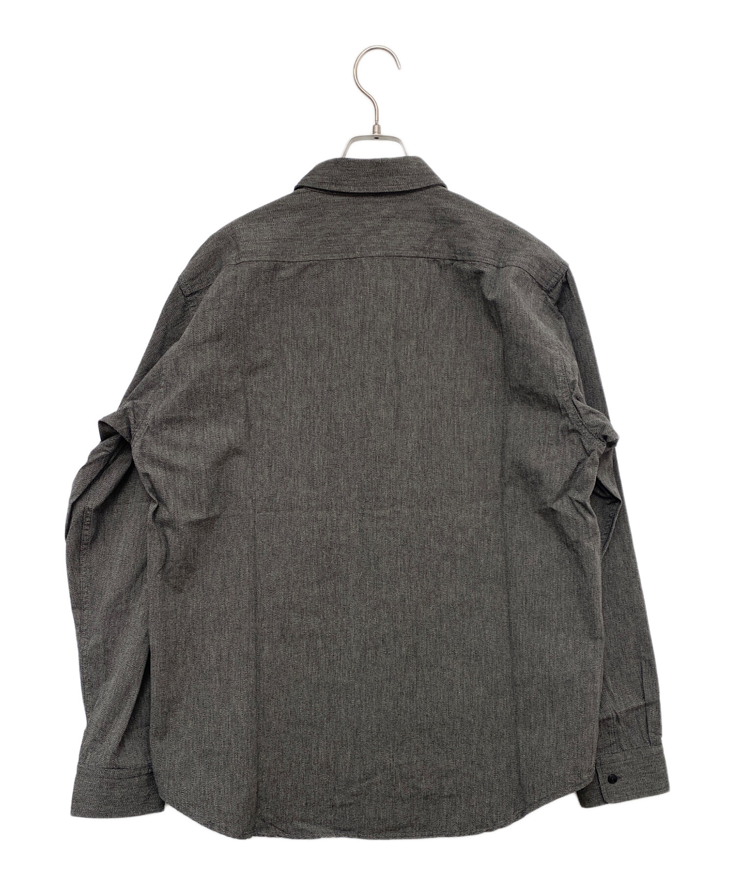 【美品】 Schott 長袖シャツ L 中古・古着通販】Schott (ショット) 長袖シャツ グレー サイズ:XL 未